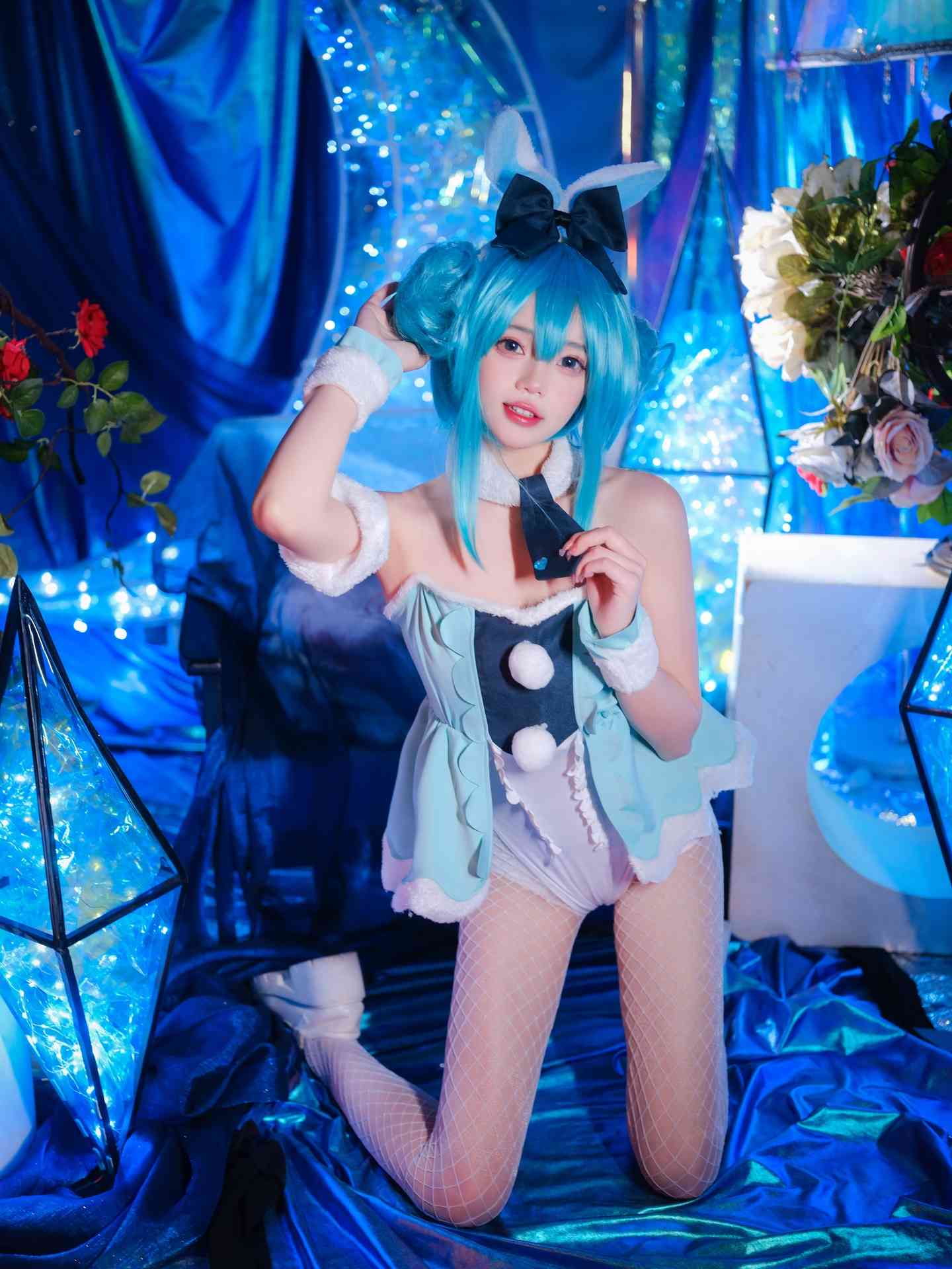 NO.014咬一口兔娘MIKU初音未来兔女郎图片欣赏【13P】-可宝主