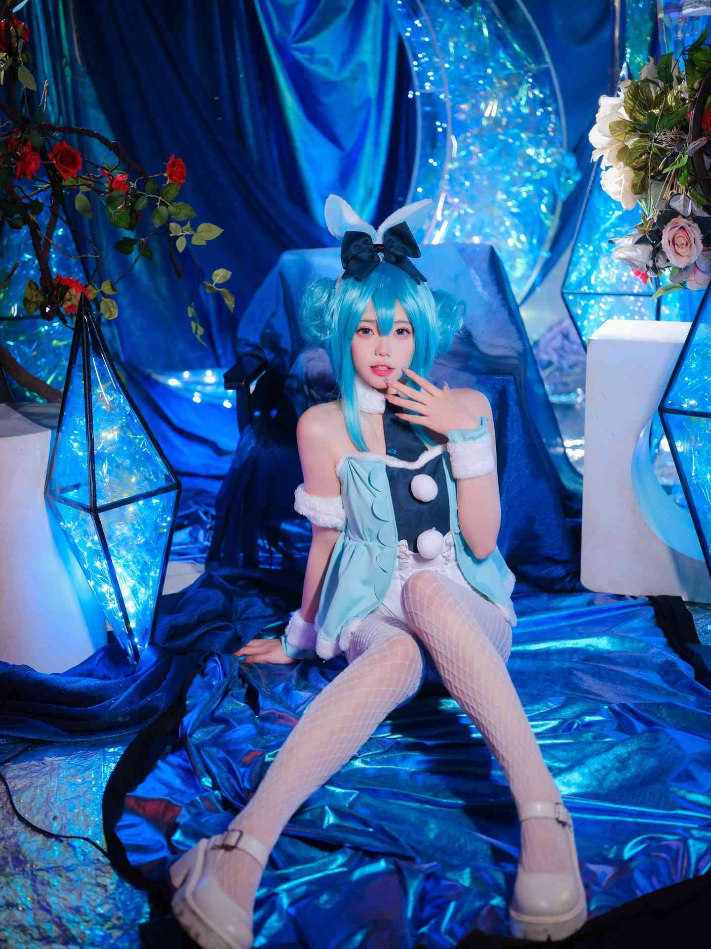 咬一口兔娘MIKU初音未来兔女郎