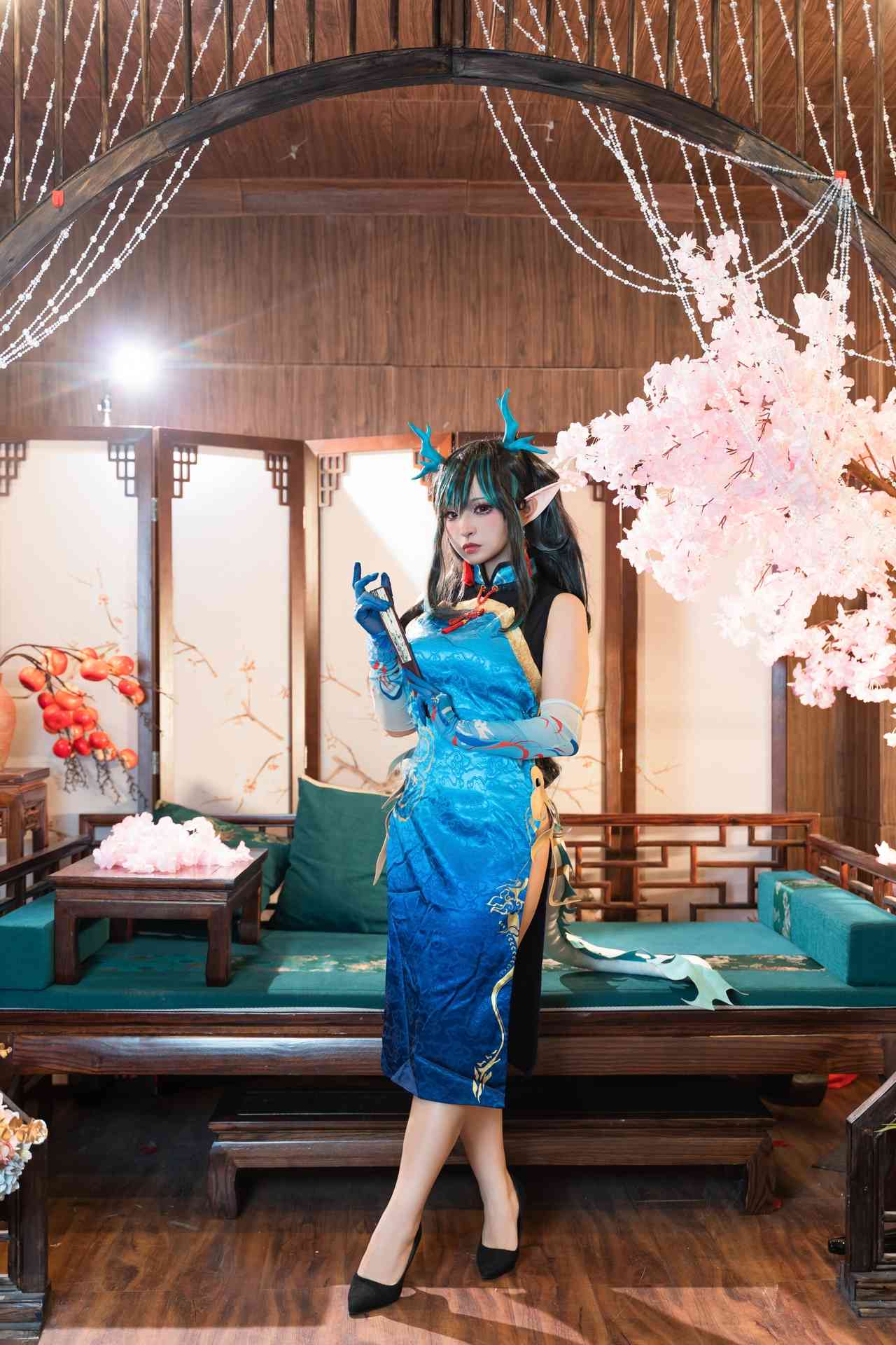 小和甜酒&橙风千雅 年夕旗袍双人御守