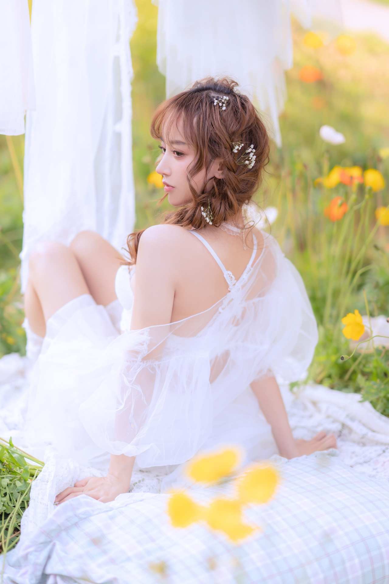 过期米线线喵夏日限定 – 晒衣服