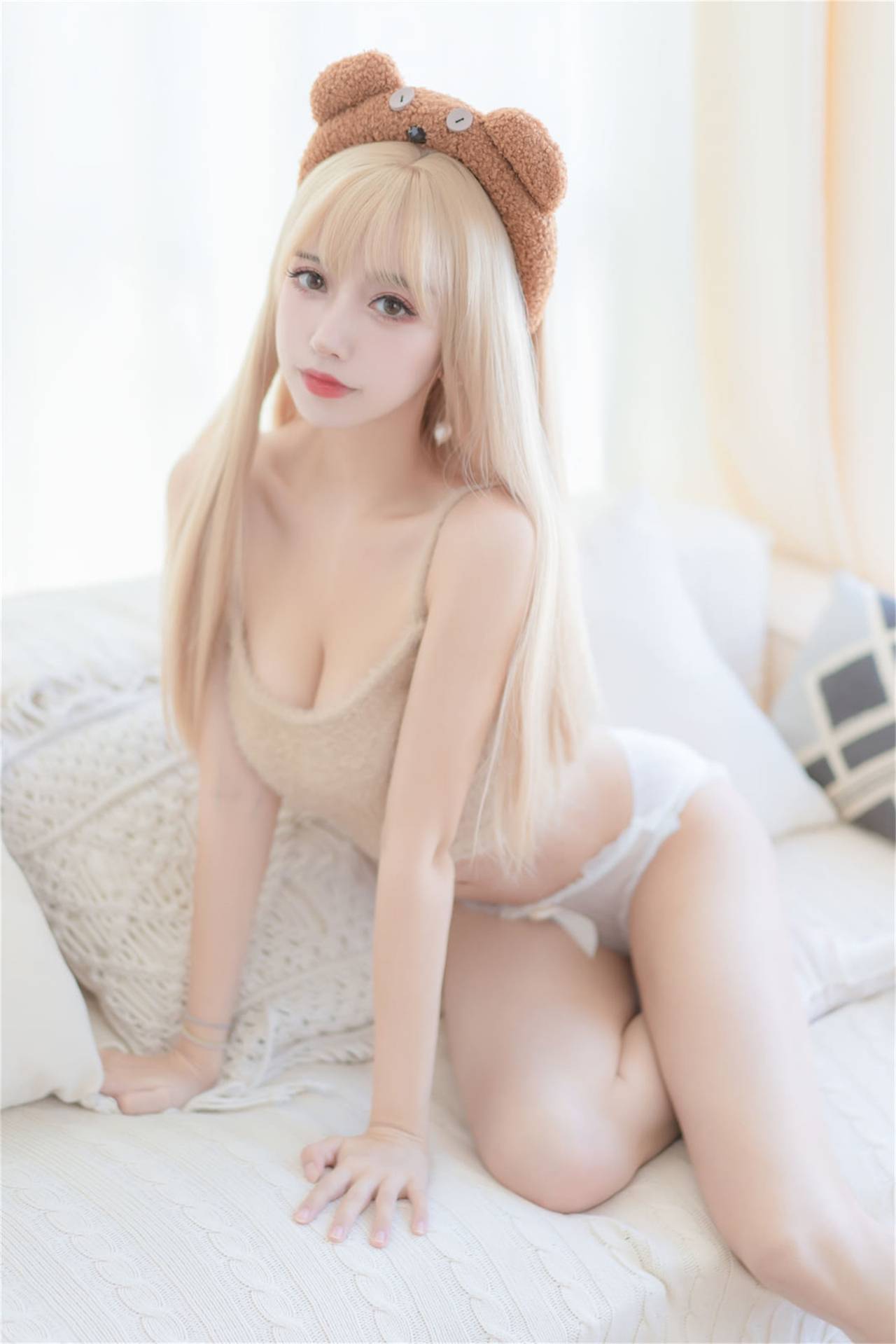 NO.135过期米线线喵小熊软糖精彩作品【66P】-可宝主