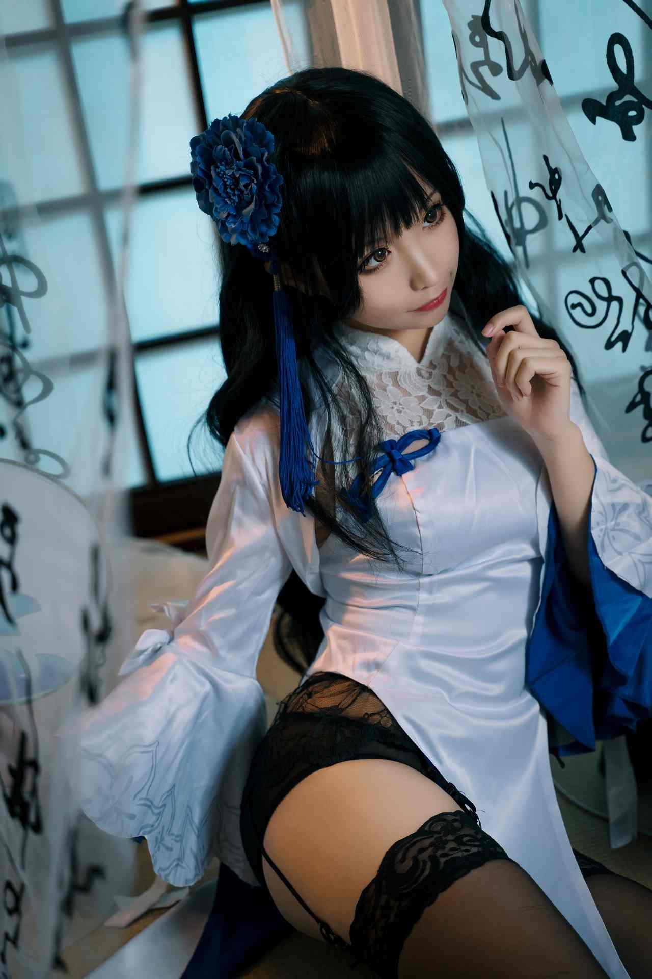 NO.002蠢沫沫95式旗袍魅力写真【22P】-可宝主
