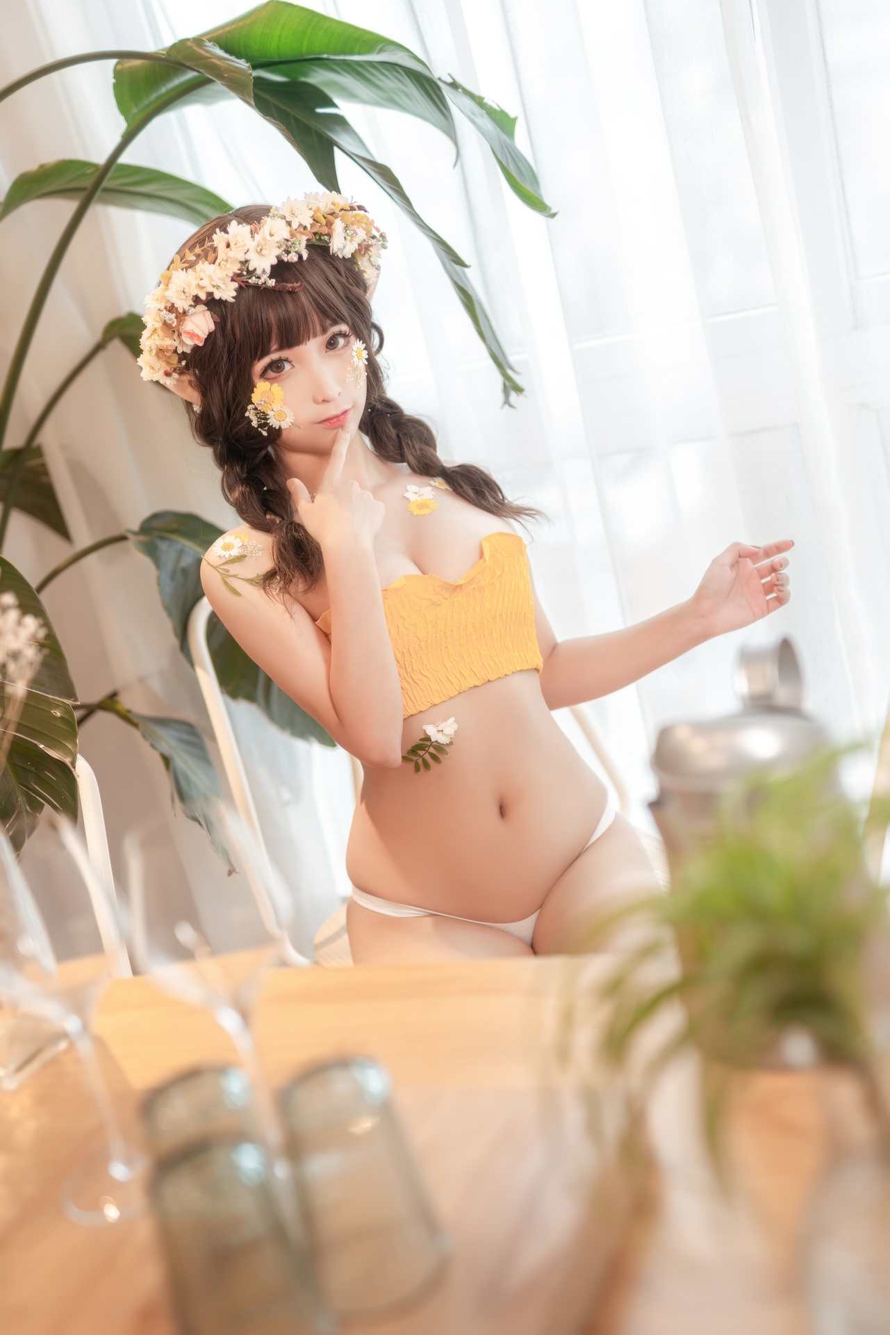 蠢沫沫尖耳国度 花精灵