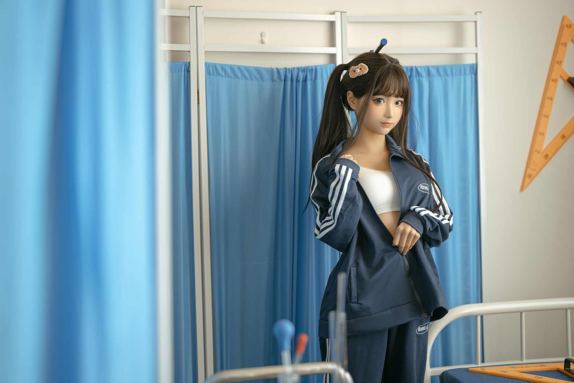 蠢沫沫身体検査で