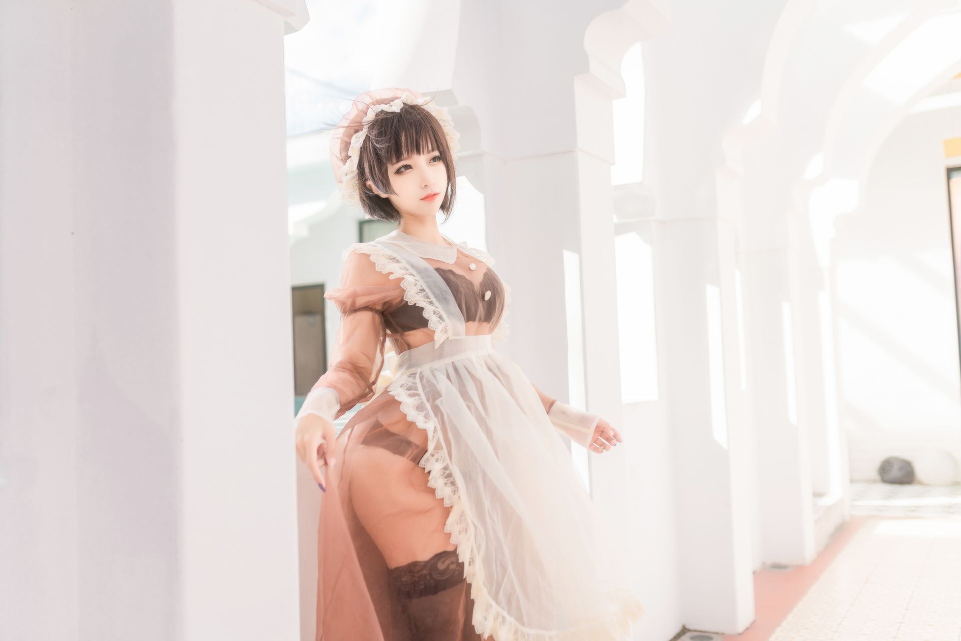 NO.172蠢沫沫沫沫真爱版-纱-室外女仆【40P】-可宝主