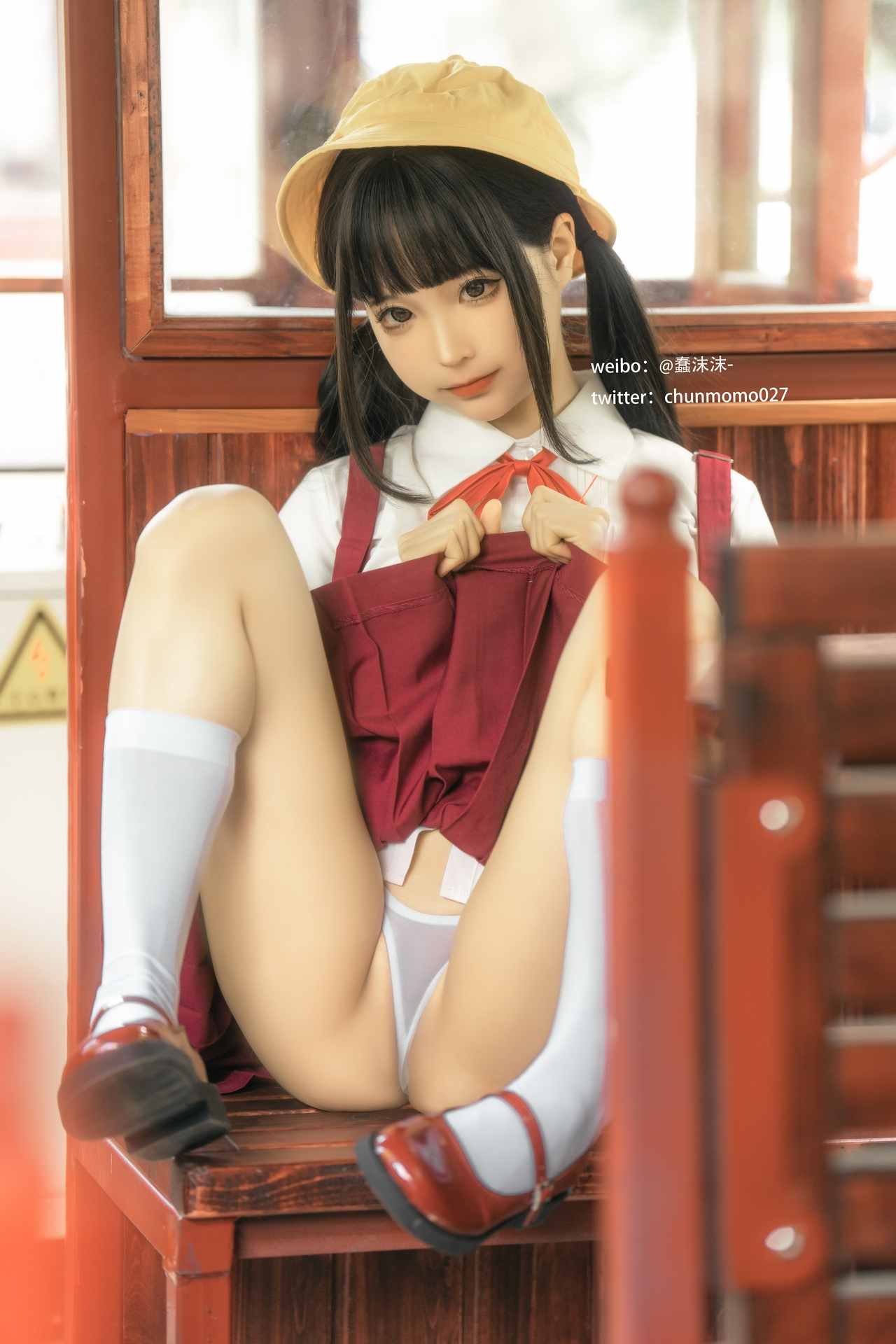 NO.174蠢沫沫红火车精彩作品【16P】