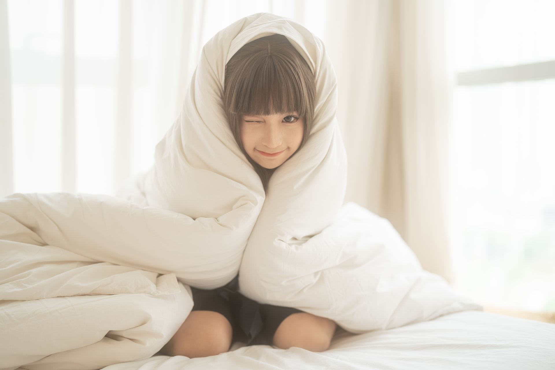NO.177蠢沫沫被窝JK【15P】-可宝主