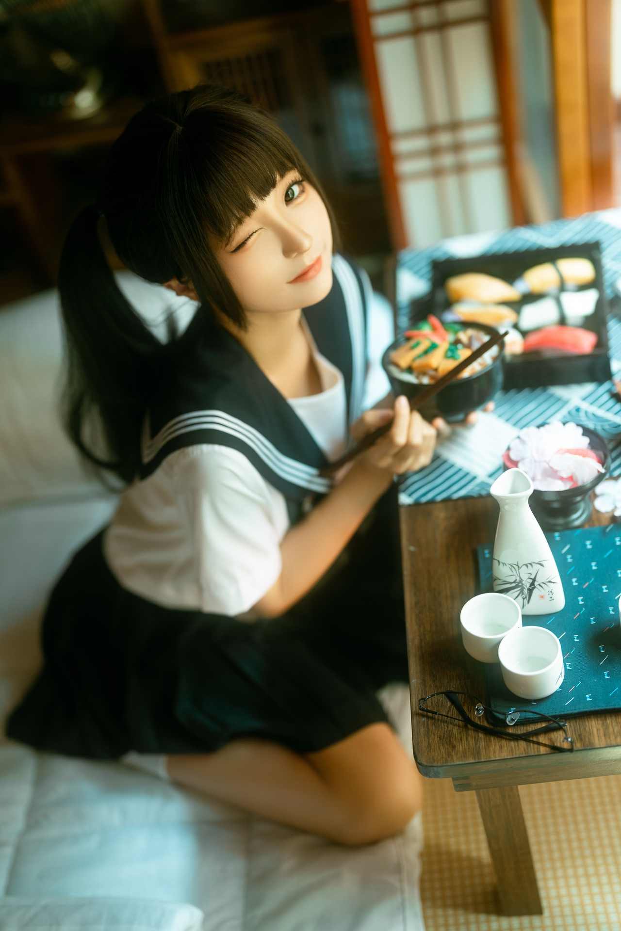蠢沫沫居家学妹