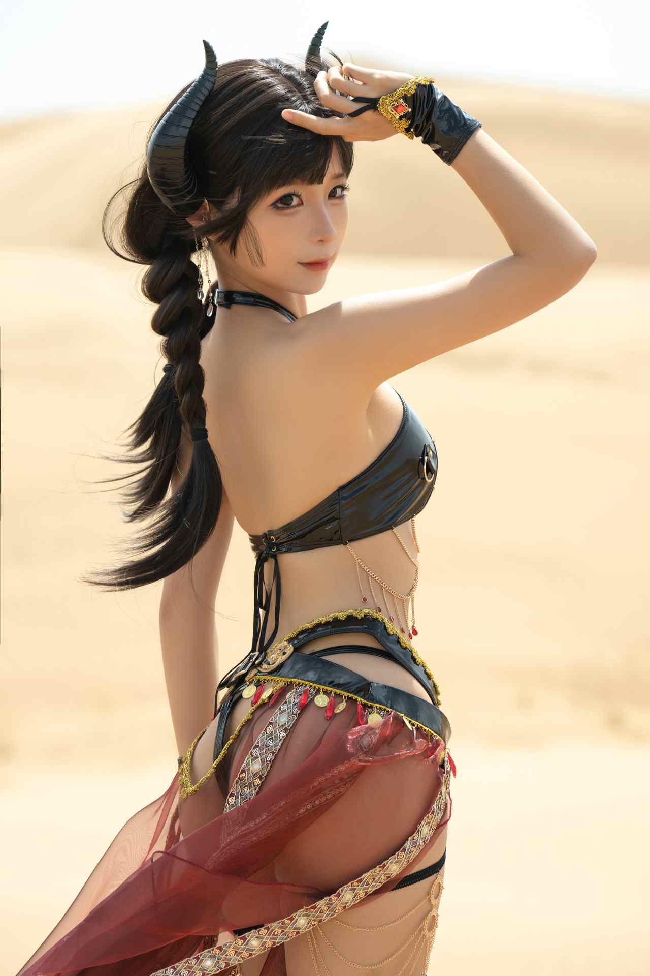 NO.244蠢沫沫沙漠魅魔魅力写真【9P】-可宝主