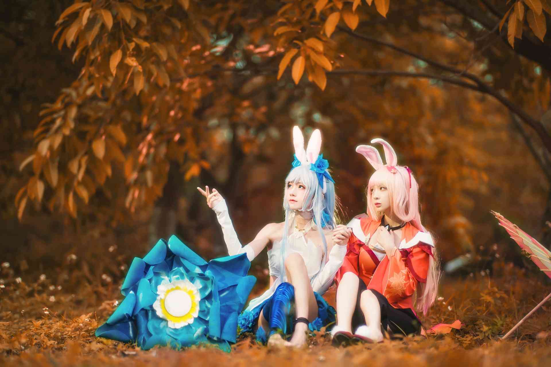 NO.003疯猫ss&桜桃喵双人公孙离【16P】-可宝主