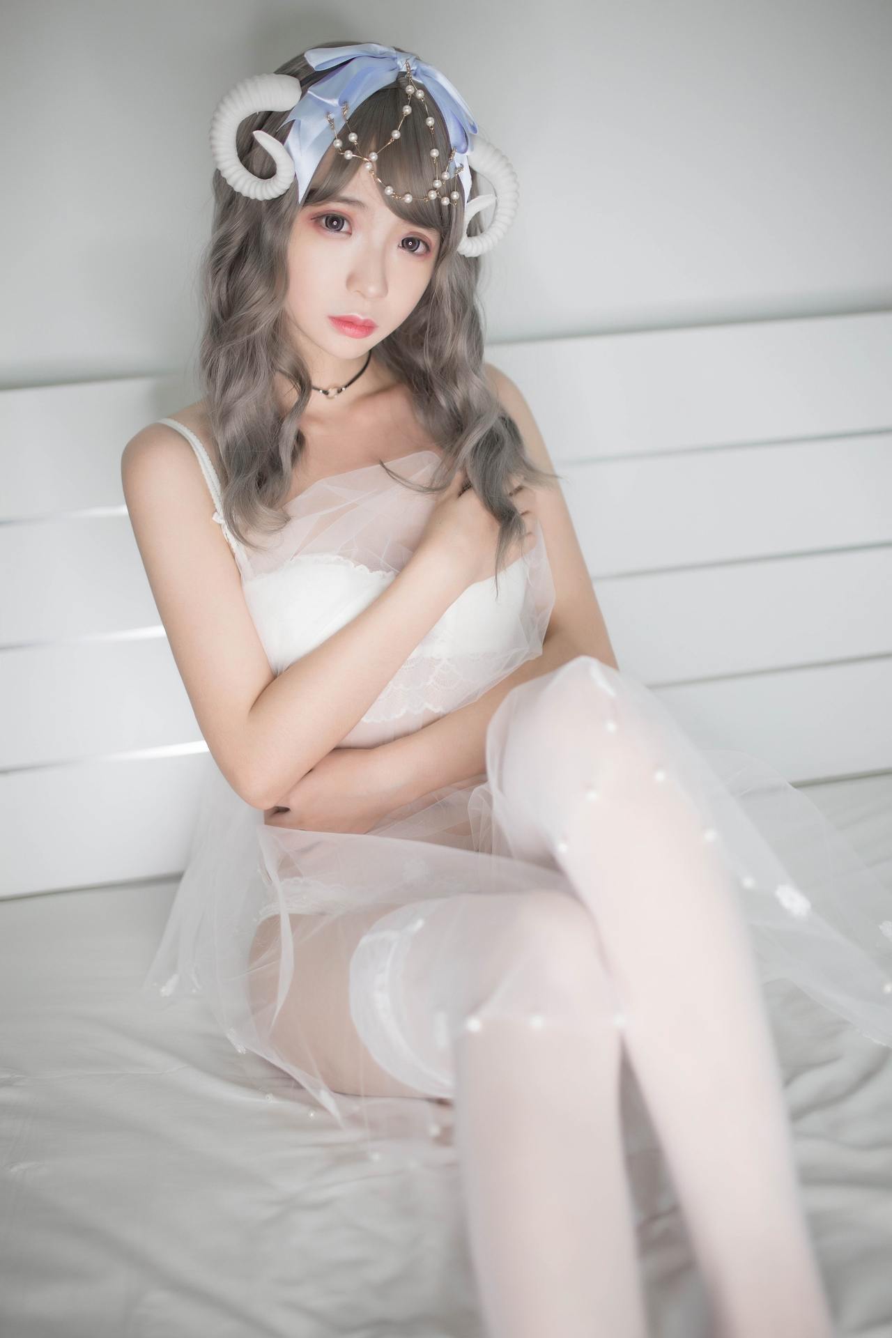 NO.033疯猫ss白内衣魅力写真【18P】