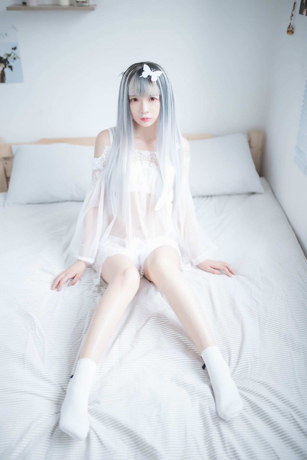 NO.038疯猫ss白纱艺术写真【33P】-可宝主