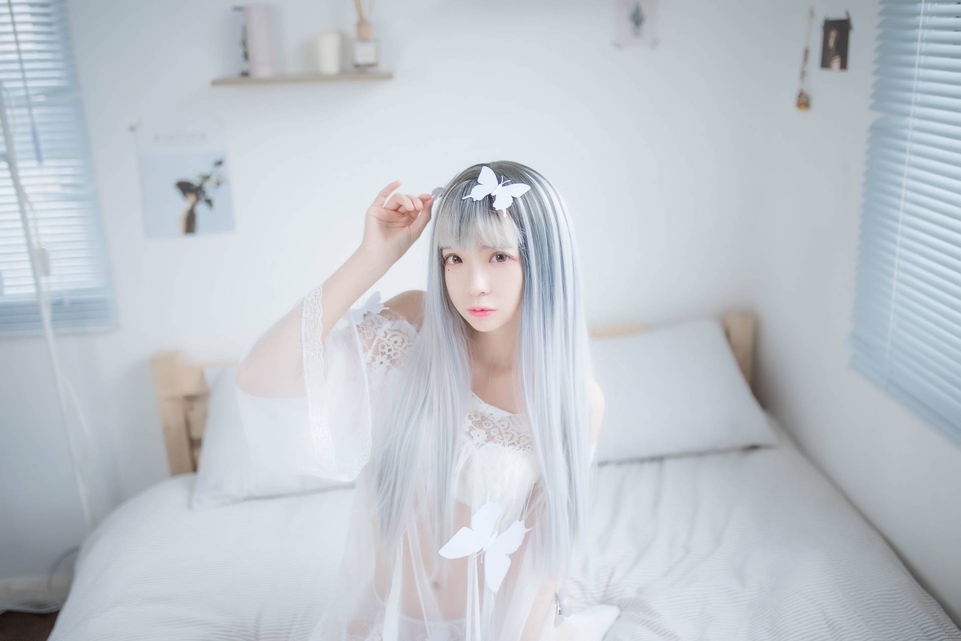 疯猫ss白纱