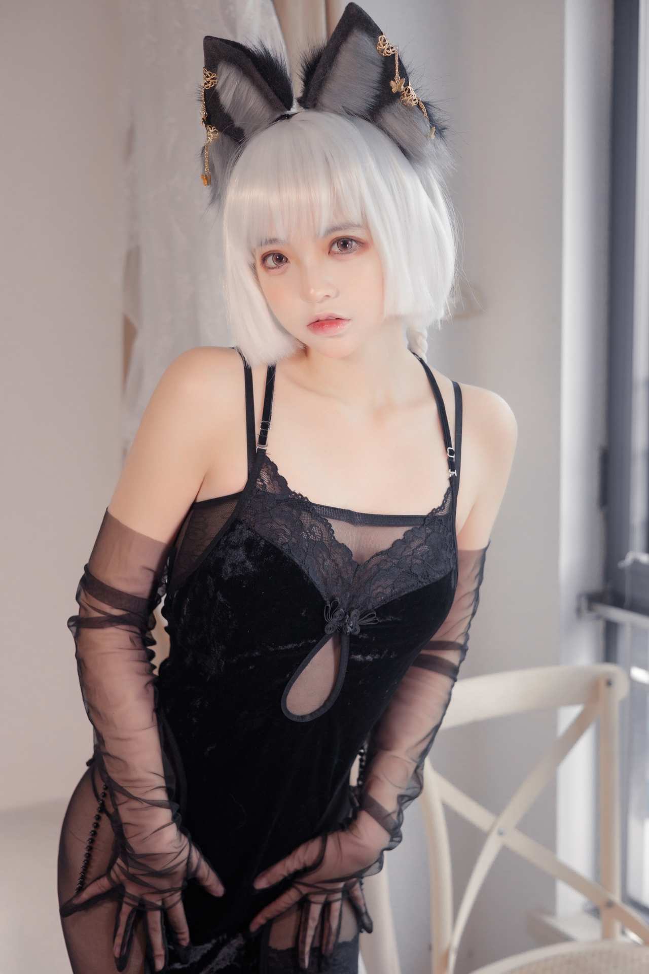 NO.103疯猫ss旗袍少女惊艳展现【20P】