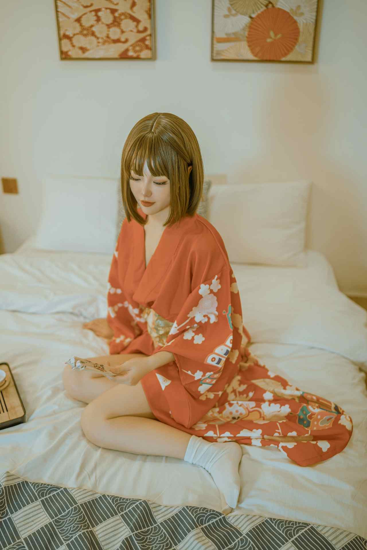 NO.023桃良阿宅浴衣魅力写真【45P】-可宝主