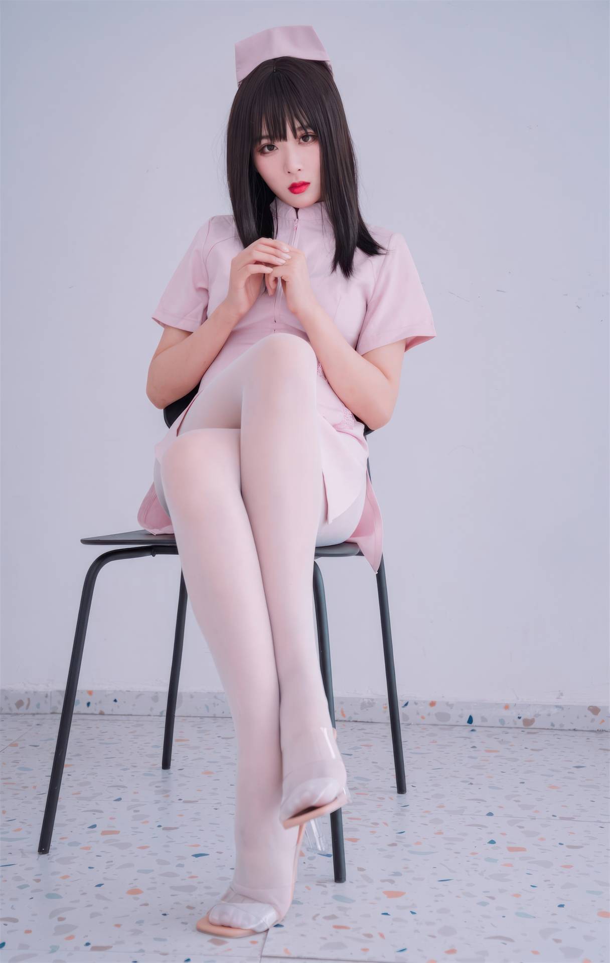 轩萧学姐粉色护士