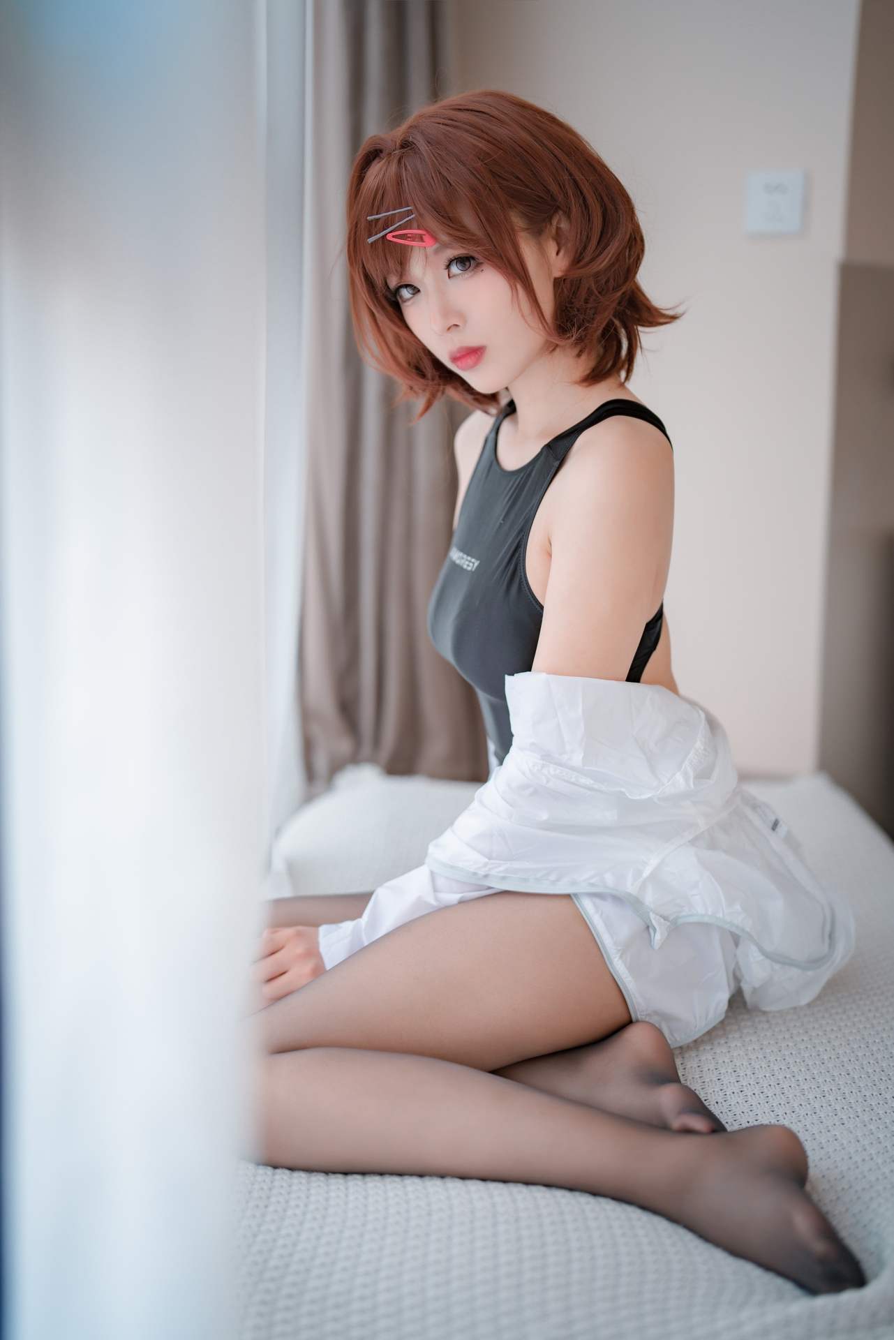 轩萧学姐竞泳