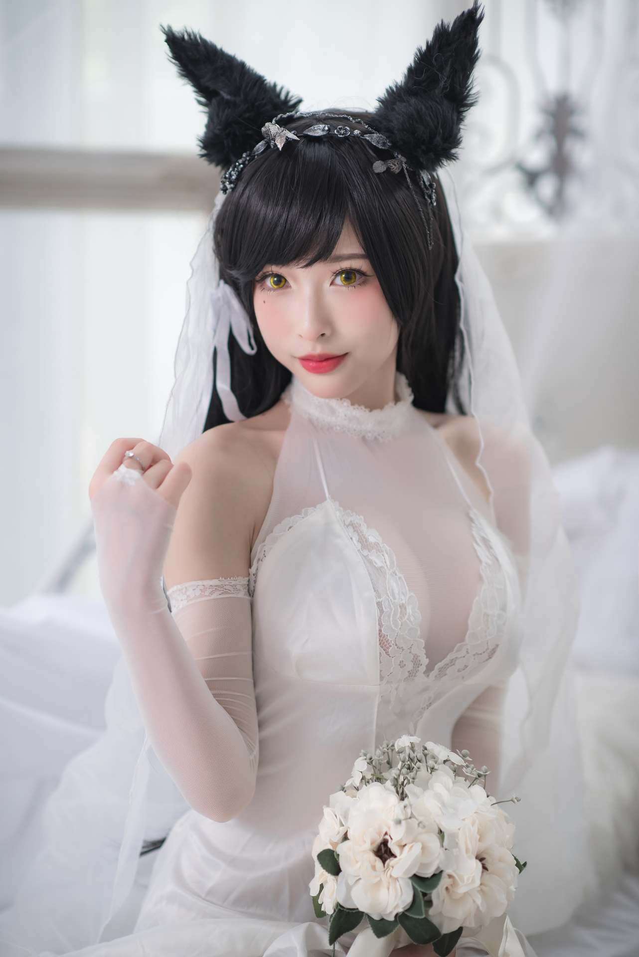 清水由乃爱宕婚纱