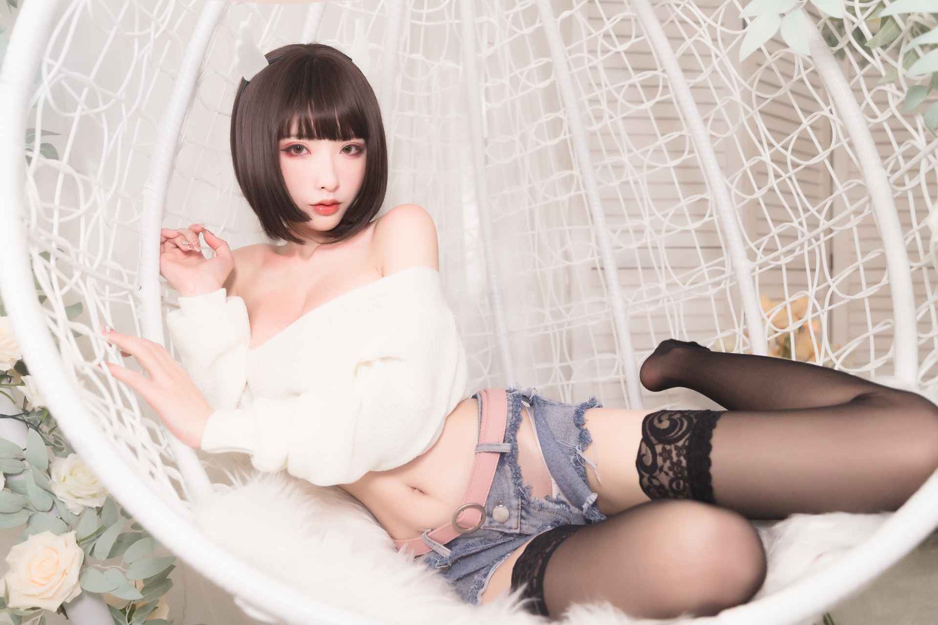 NO.034清水由乃白色毛衣优雅写真【32P】-可宝主