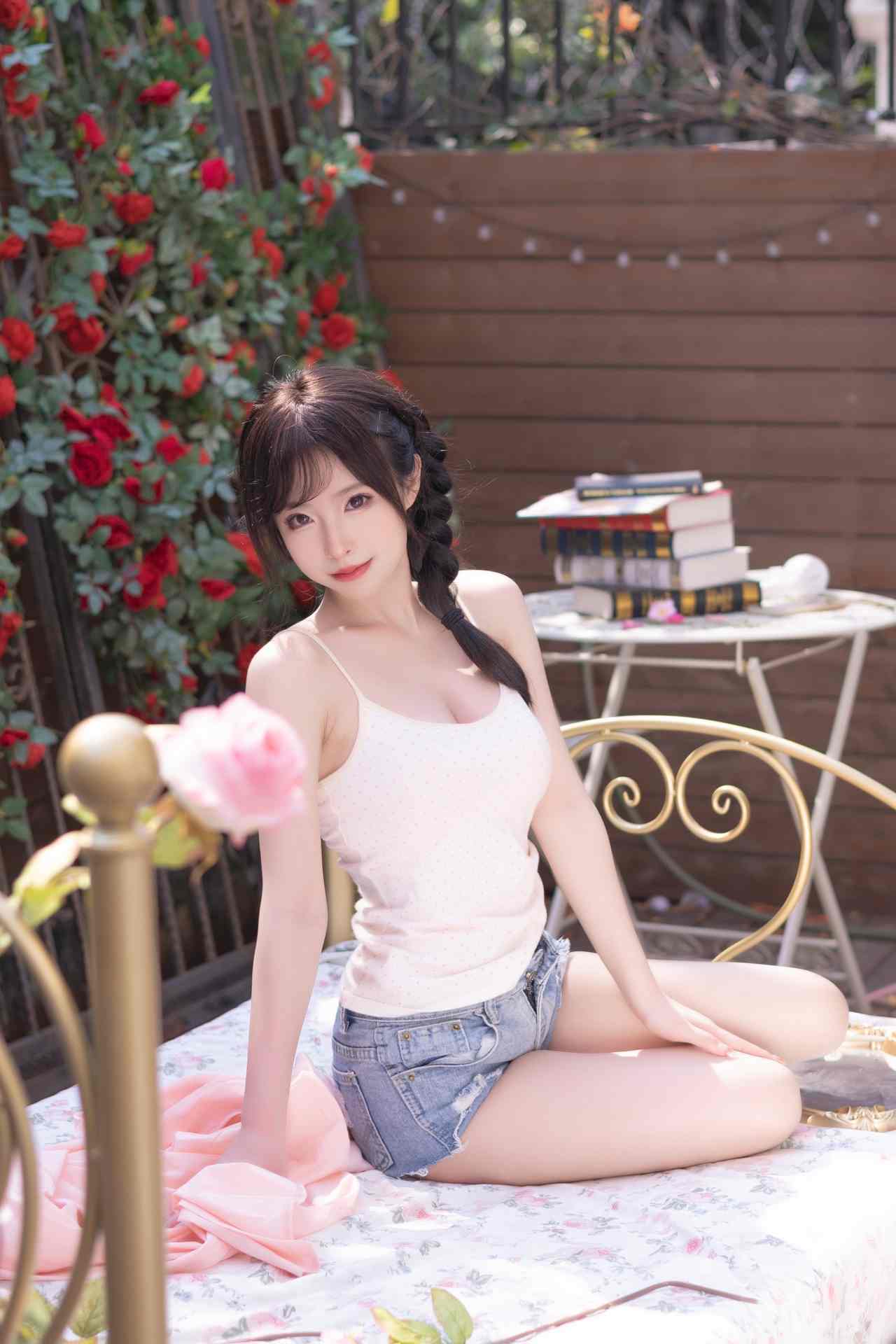 清水由乃麻花少女
