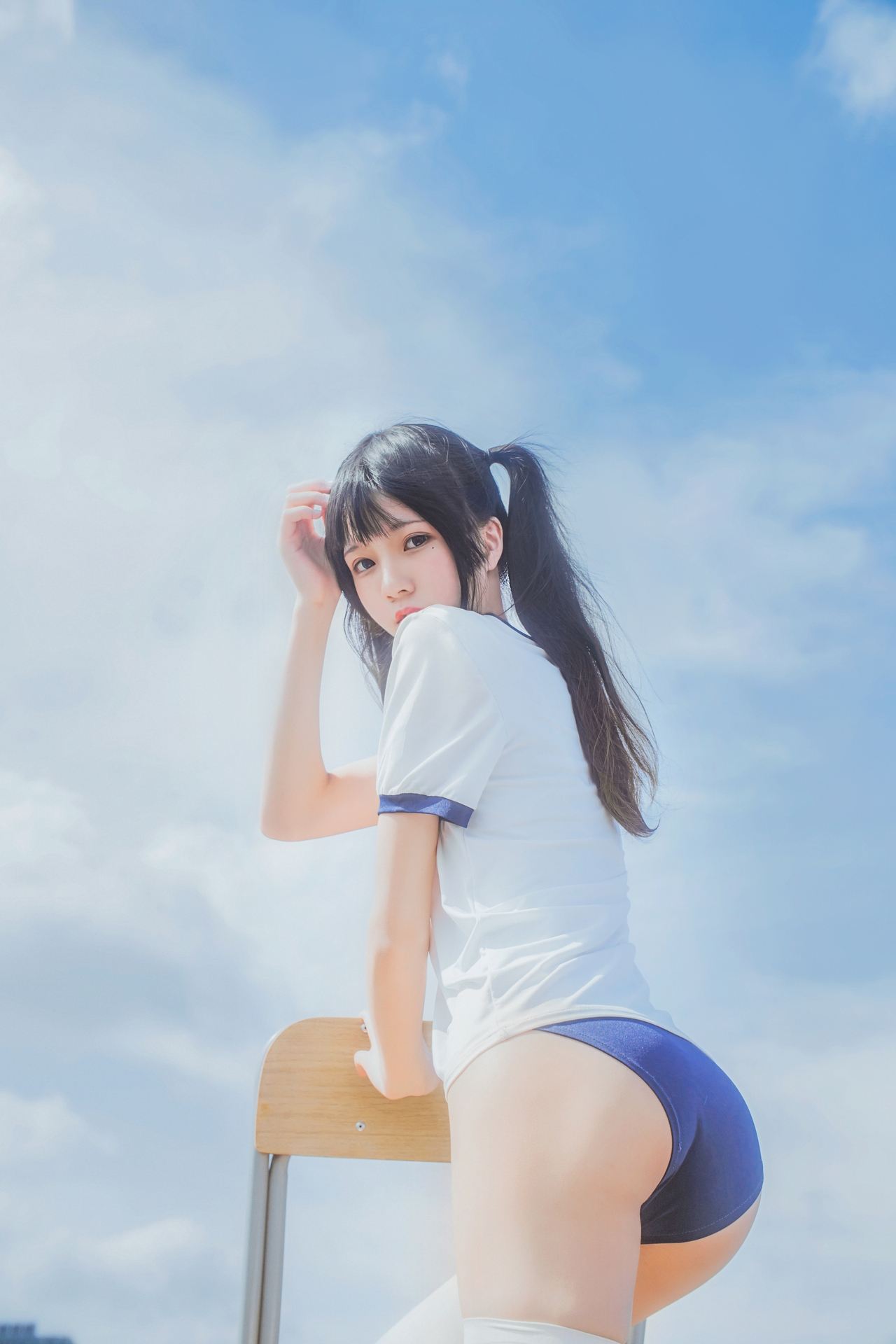 NO.009桜桃喵未熟1体操服精彩图集【24P】-可宝主