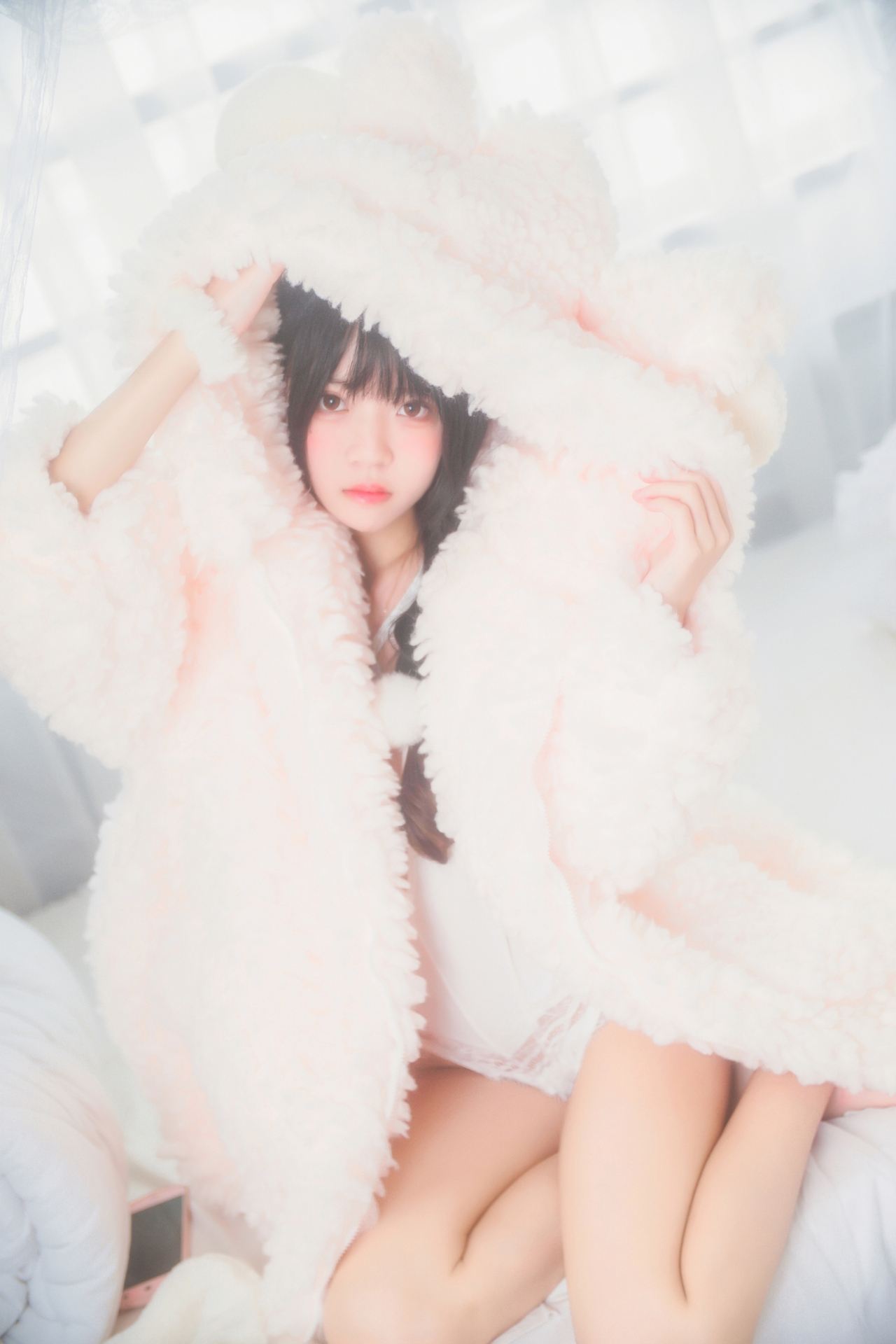NO.017桜桃喵冬眠纯白私房46P-可宝主