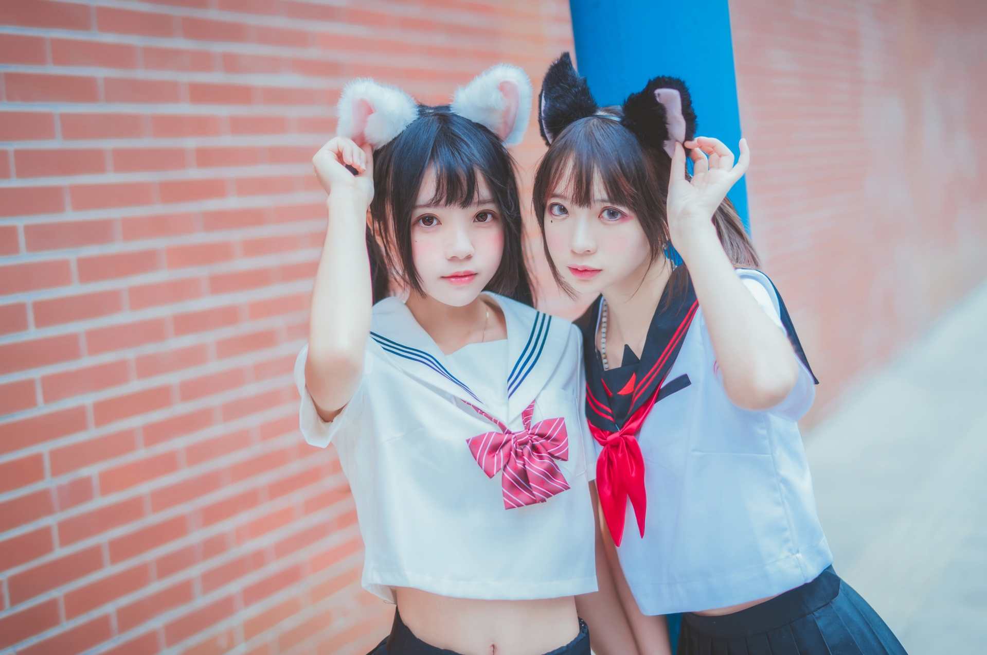 桜桃喵&疯猫ss JK百合2