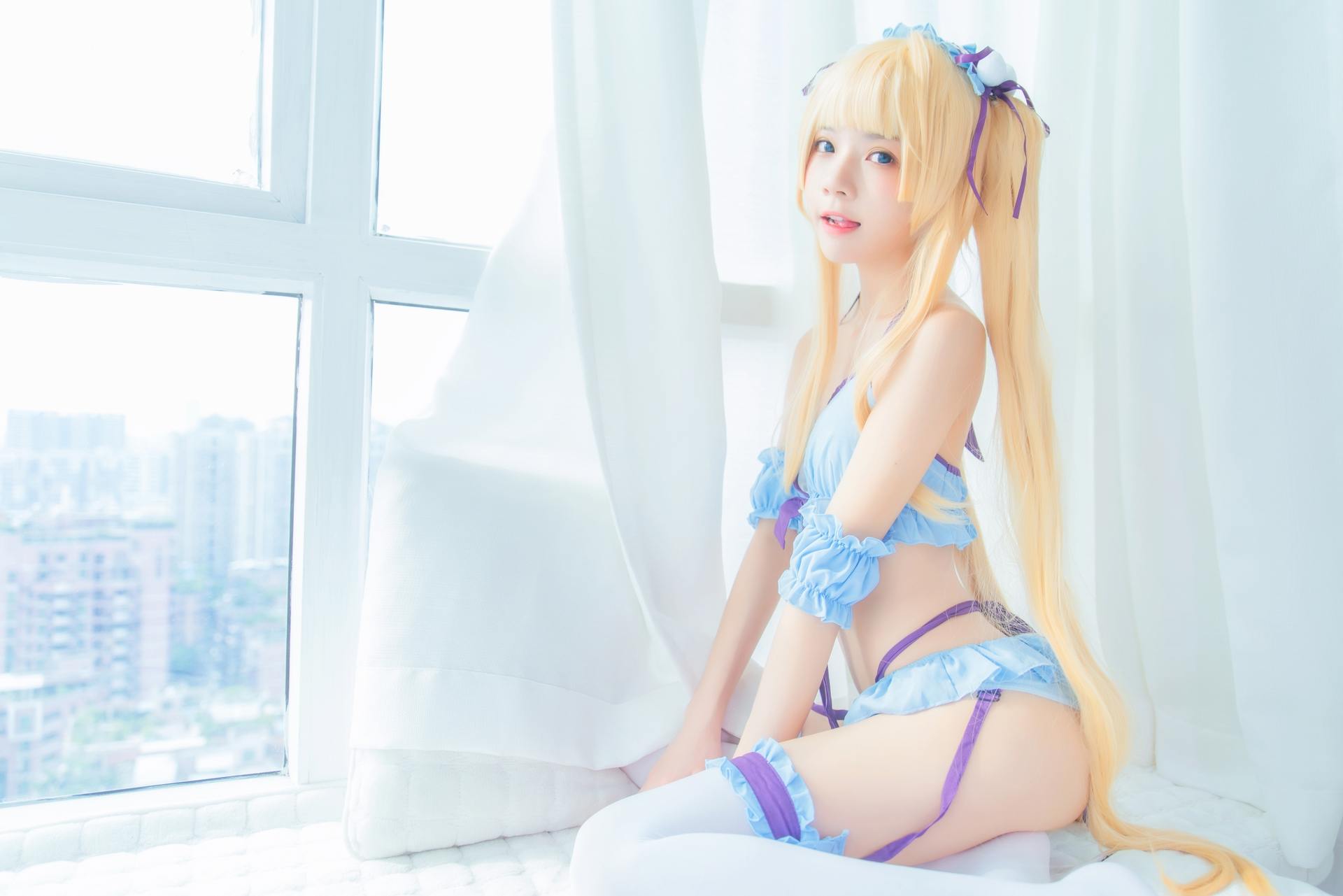 桜桃喵英梨梨COS 01