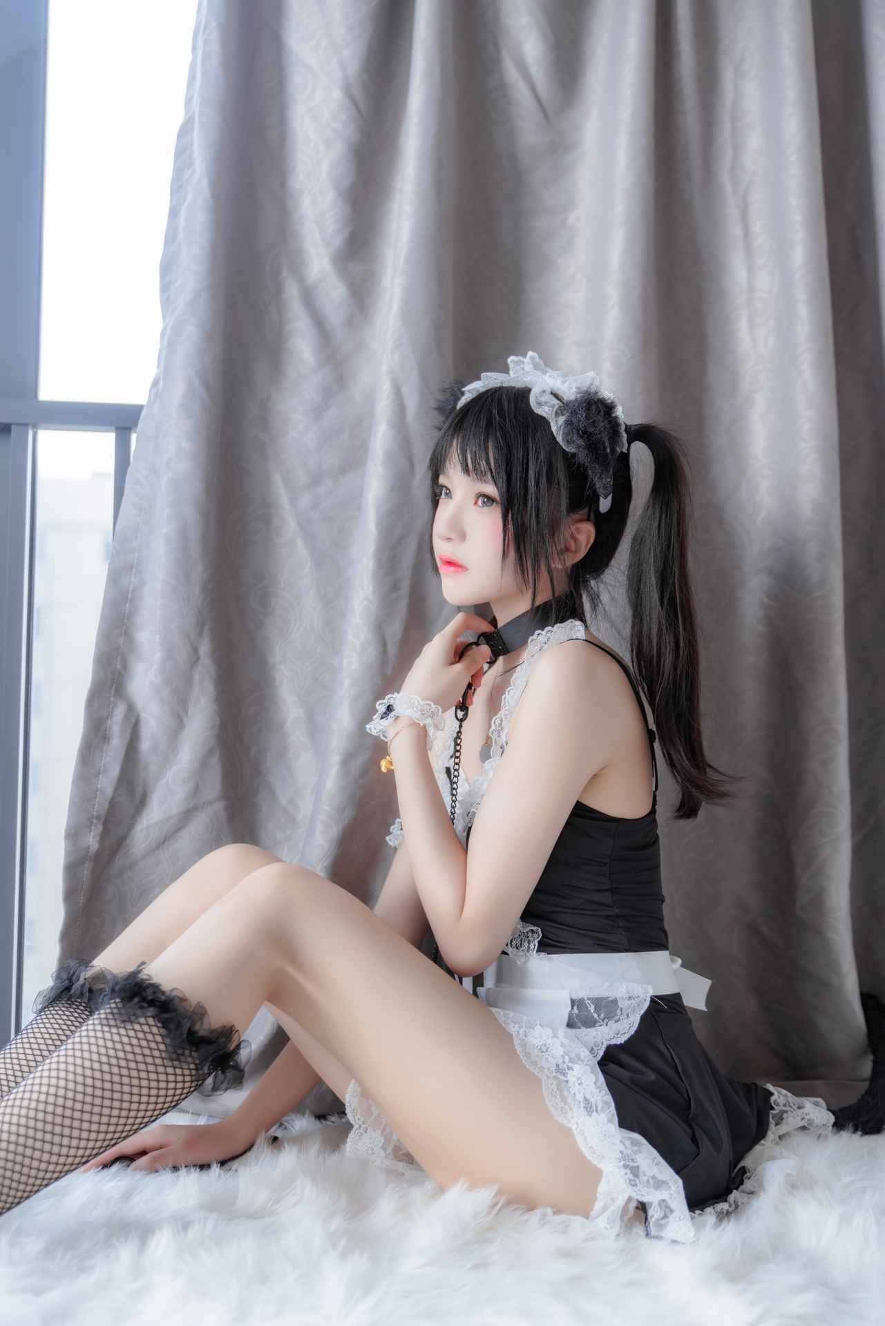 NO.056桜桃喵黑猫上精彩写真【40P】-可宝主