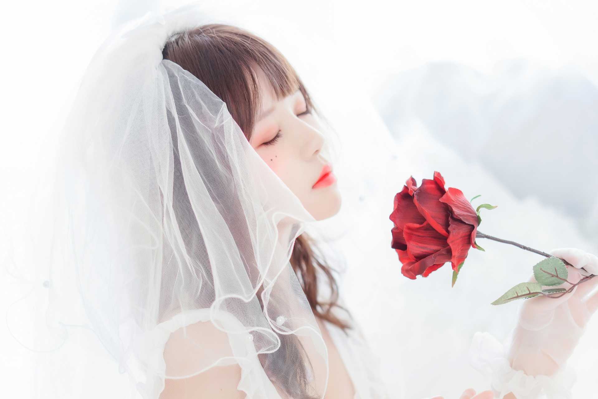 NO.062桜桃喵轻纱下美图欣赏【34P】-可宝主
