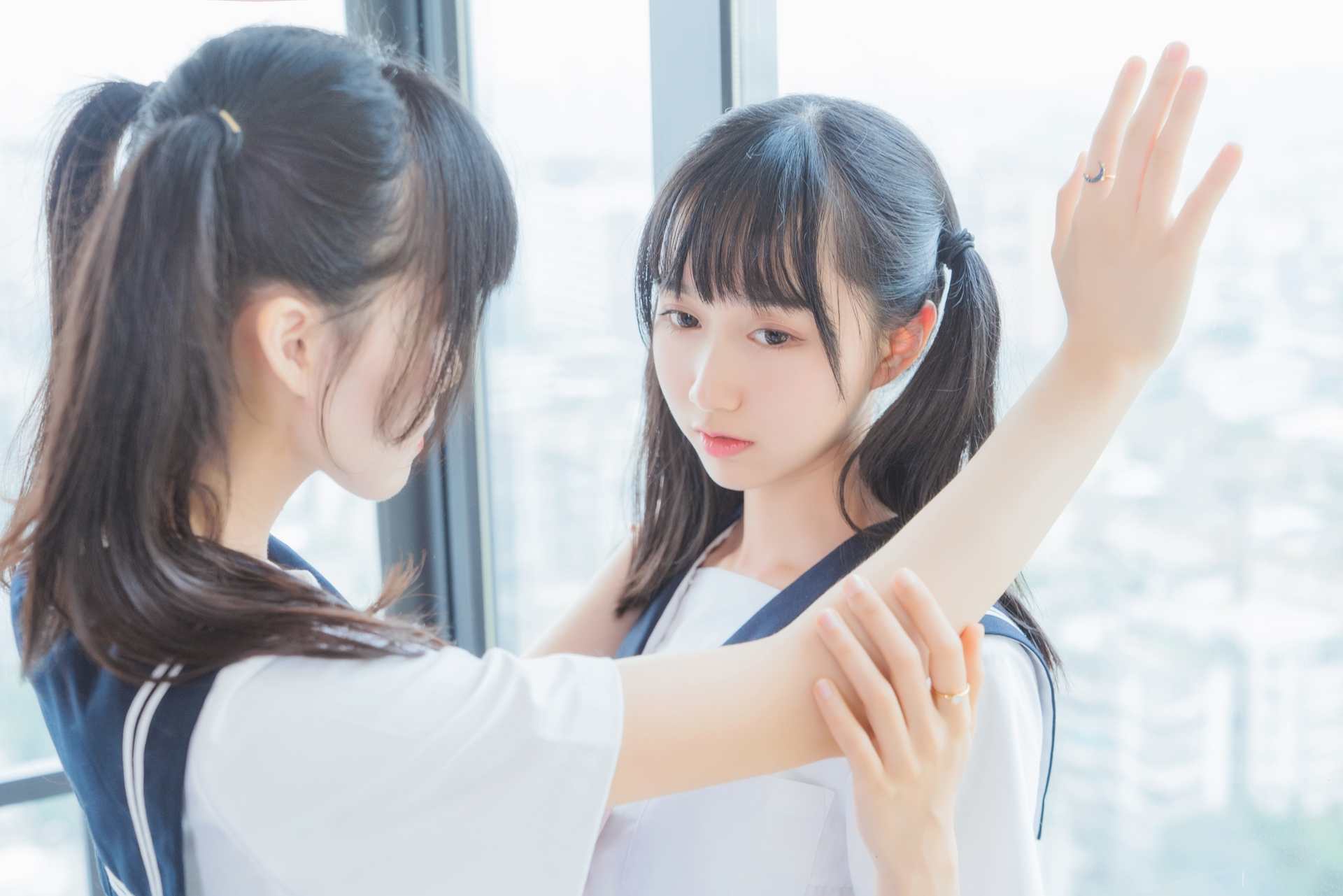 桜桃喵她(制服×制服)