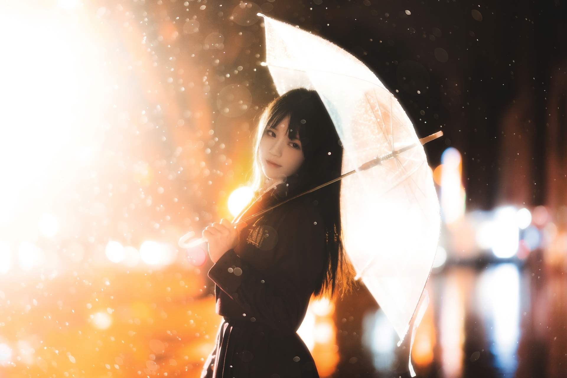 桜桃喵未熟3 雨下