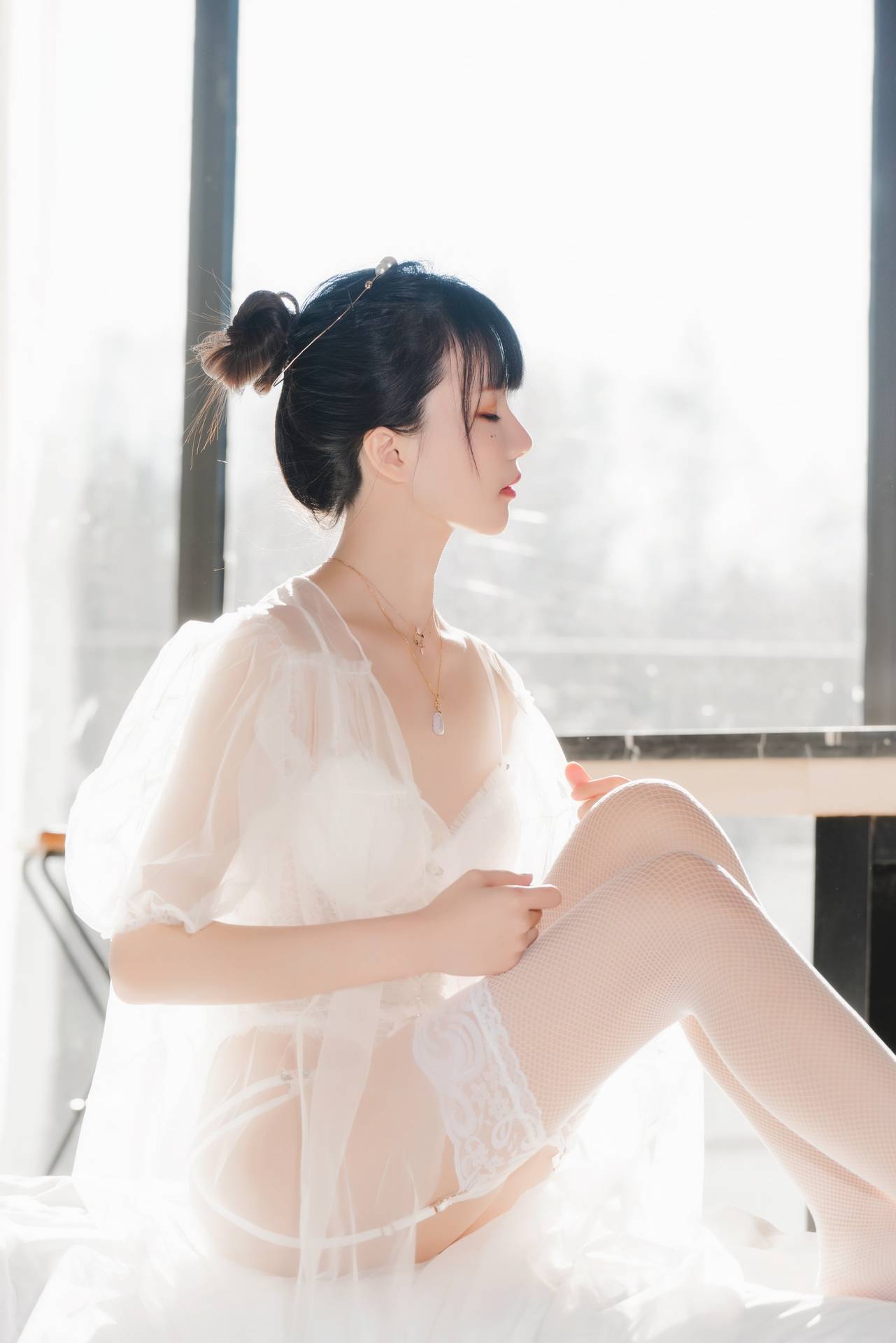 桜桃喵白纱糖01