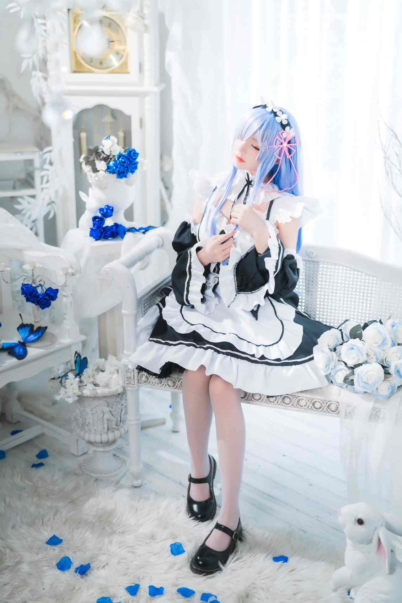 桜桃喵长发蕾姆02
