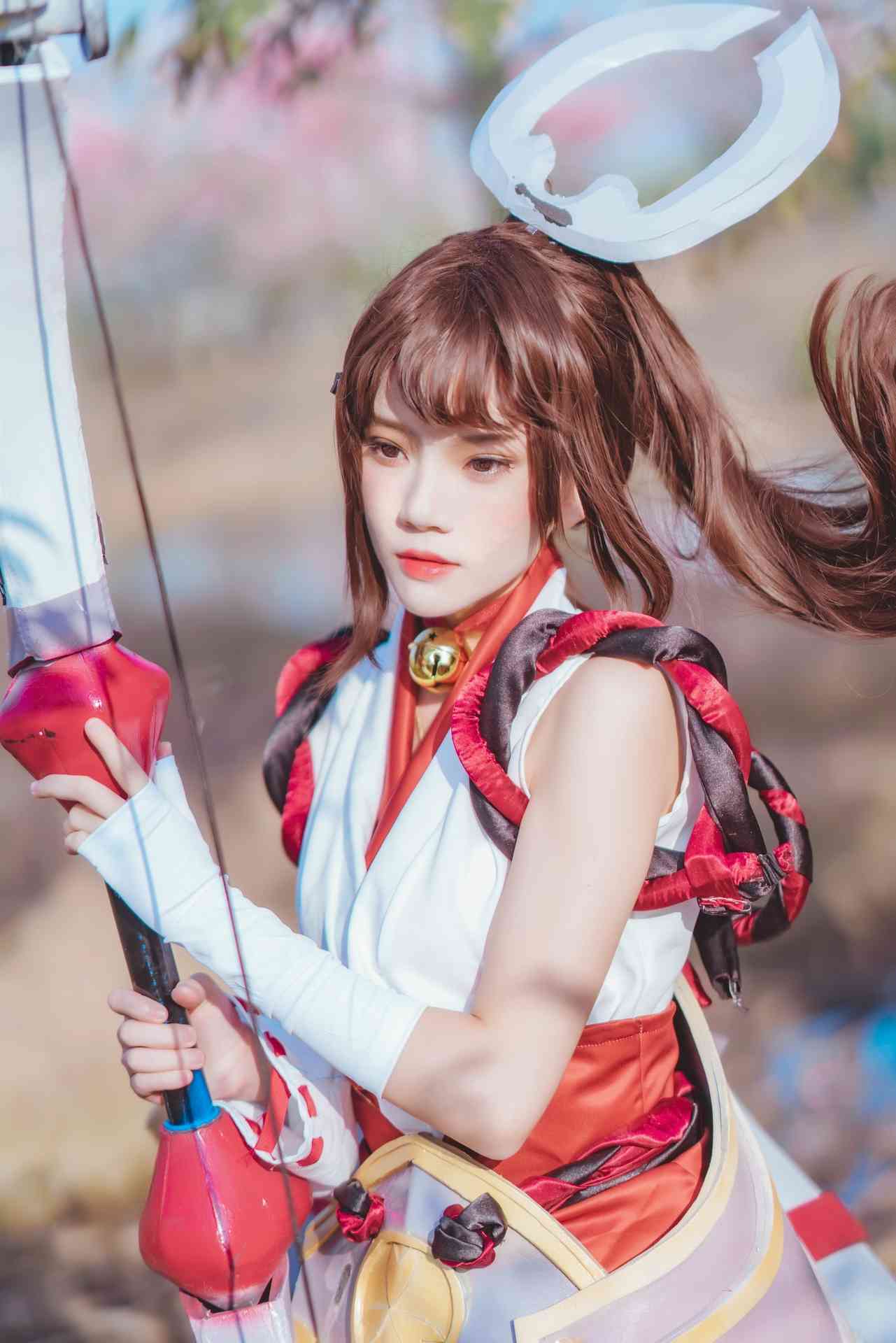桜桃喵花见巫女