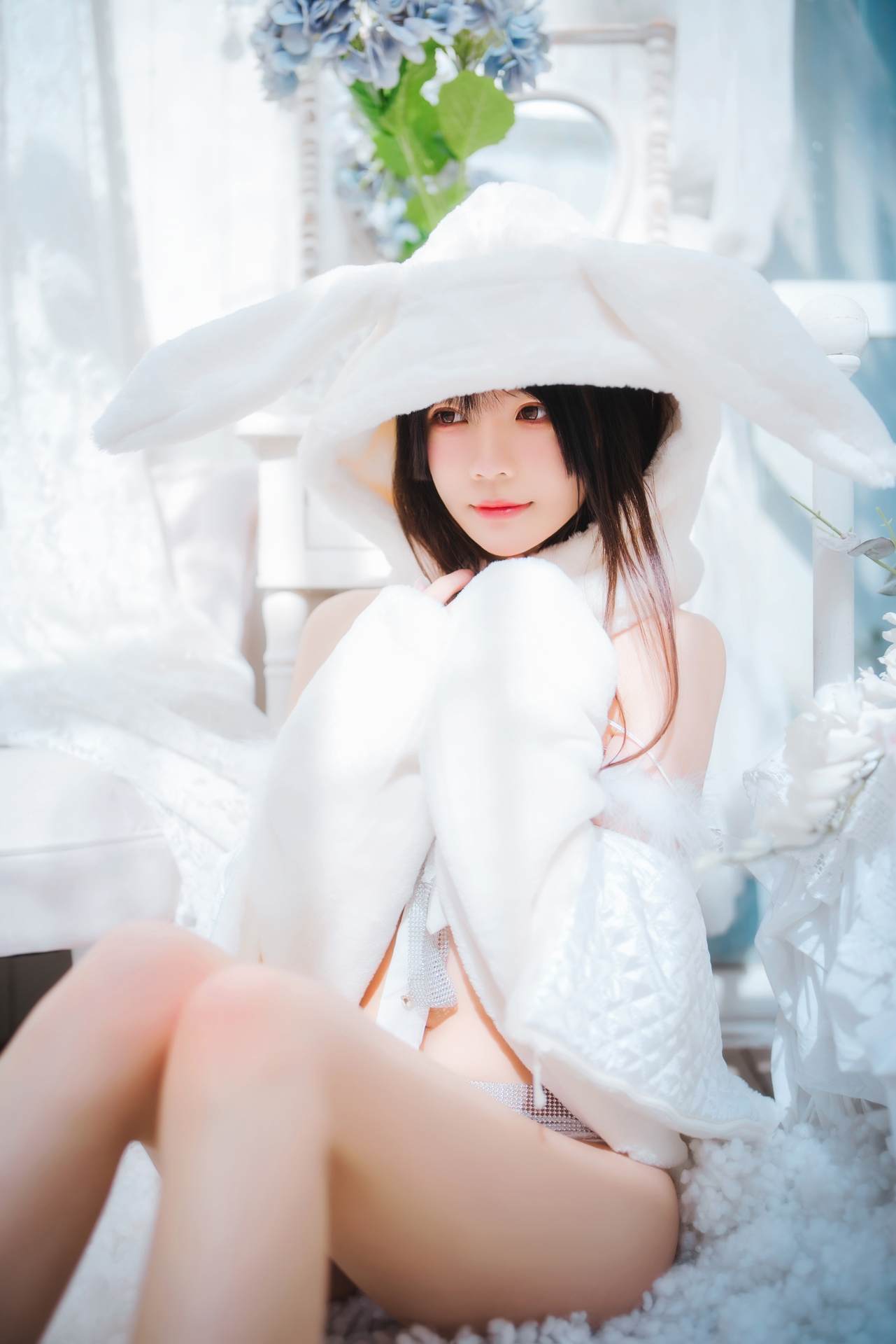 桜桃喵小白兔02