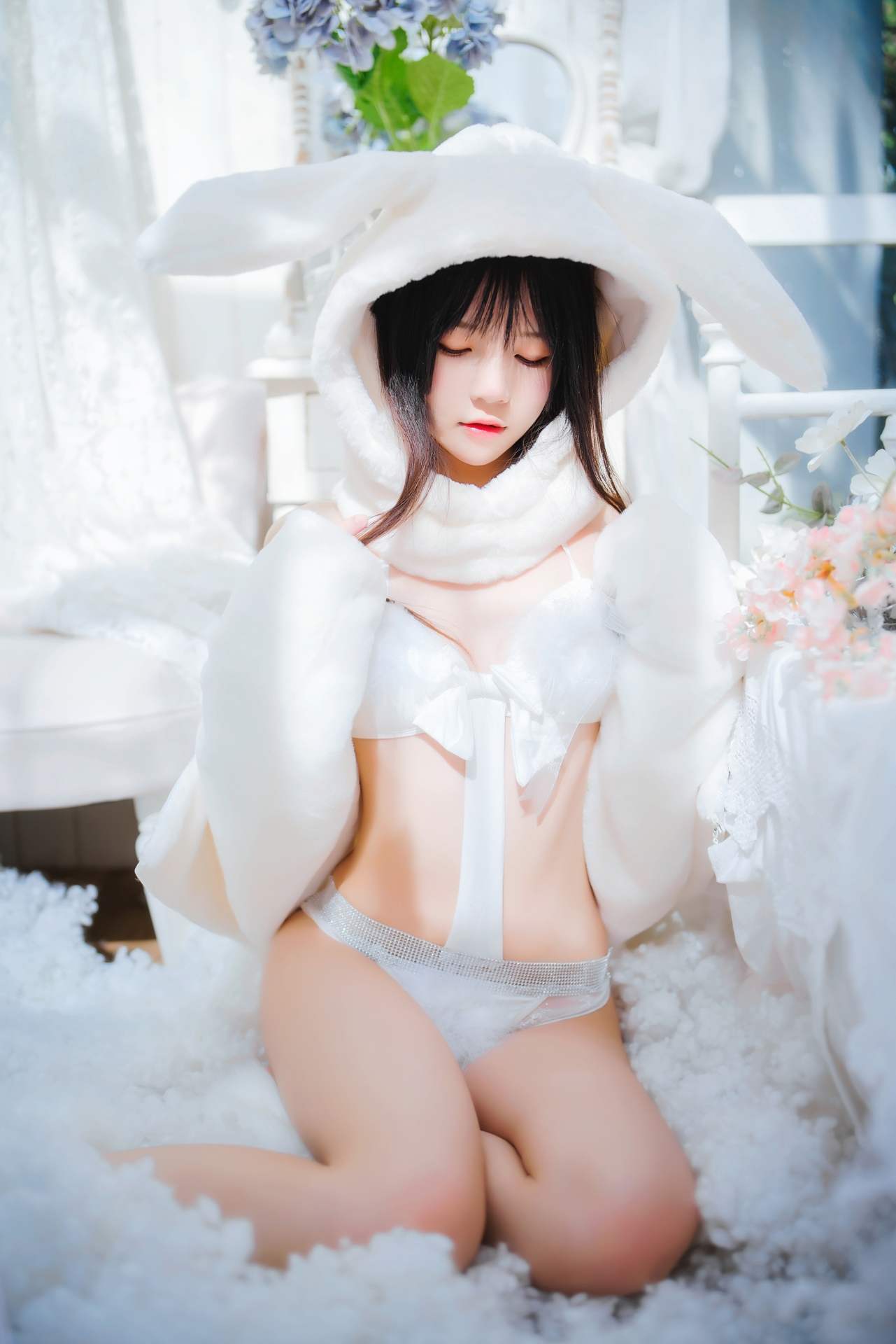 桜桃喵小白兔02