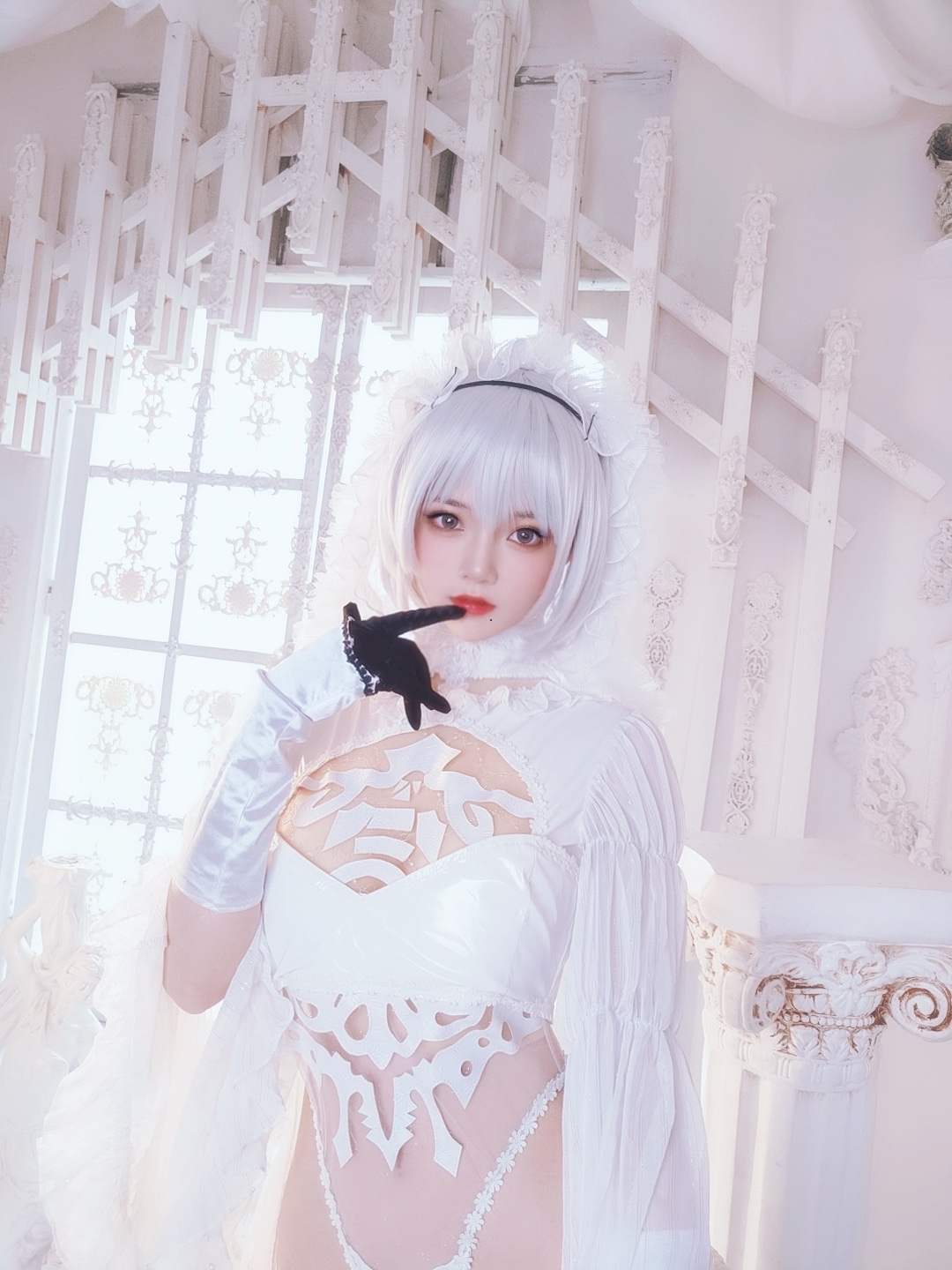 NO.161桜桃喵2b花嫁精美写真【69P】-可宝主