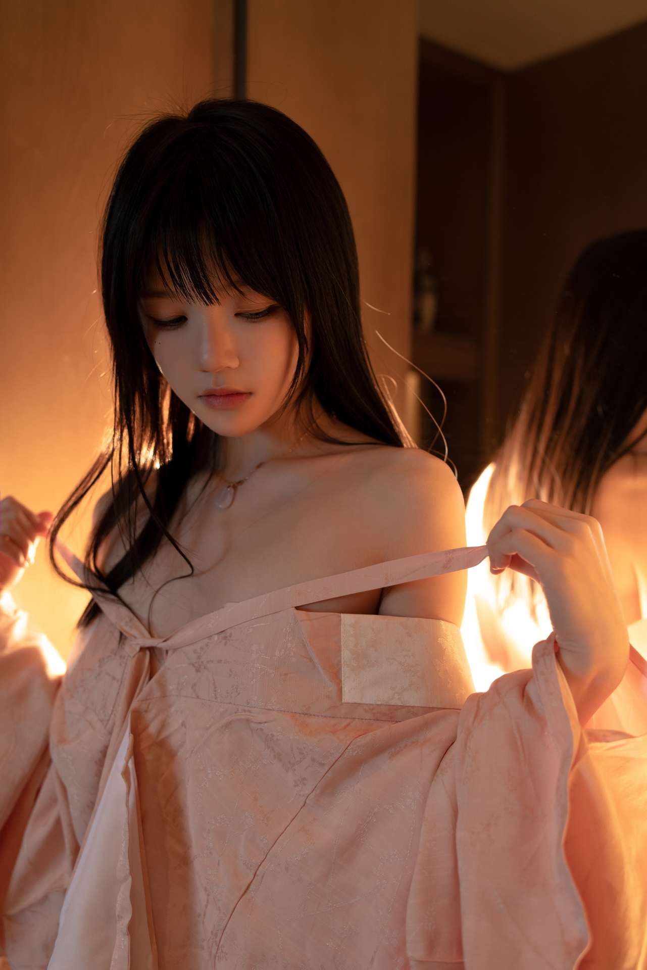 NO.169桜桃喵拢花精彩插画【23P】-可宝主