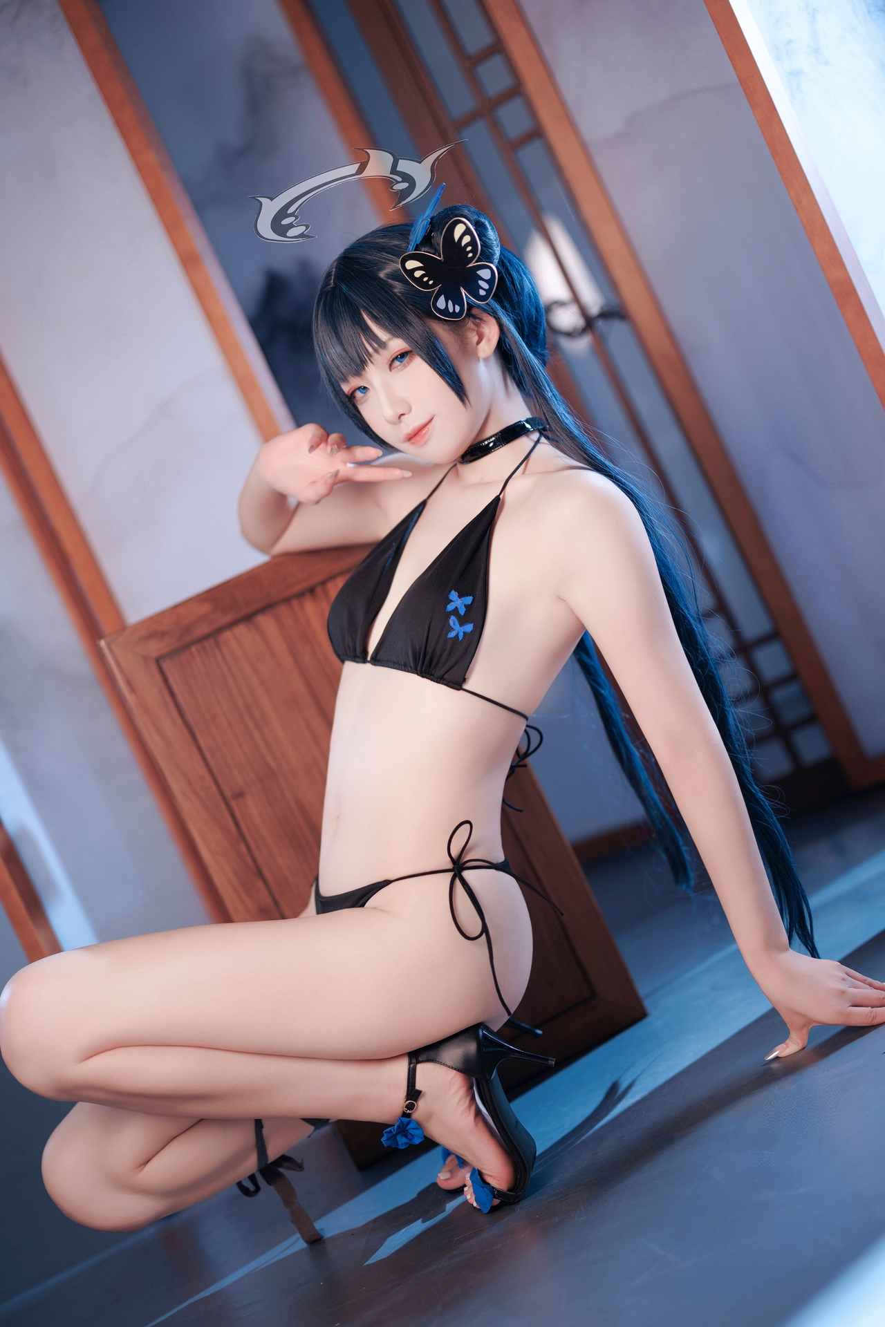 封疆疆碧蓝档案 妃咲 泳装