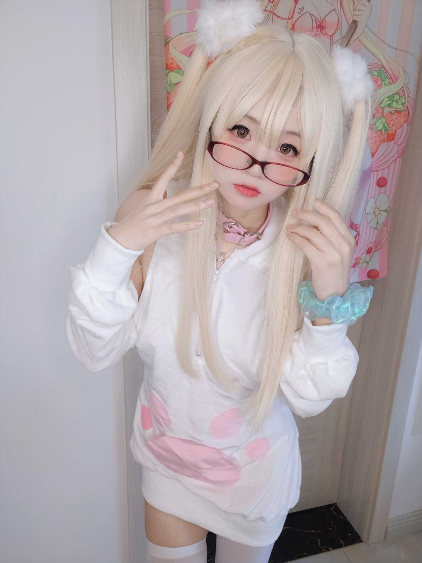 軟妹搖搖樂白いクリーム