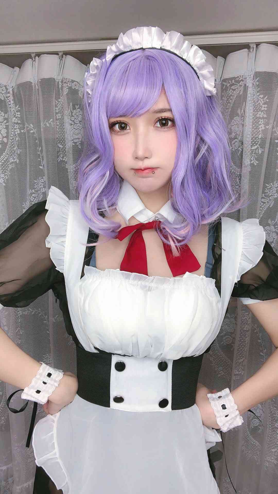 阿包也是兔娘自拍女仆