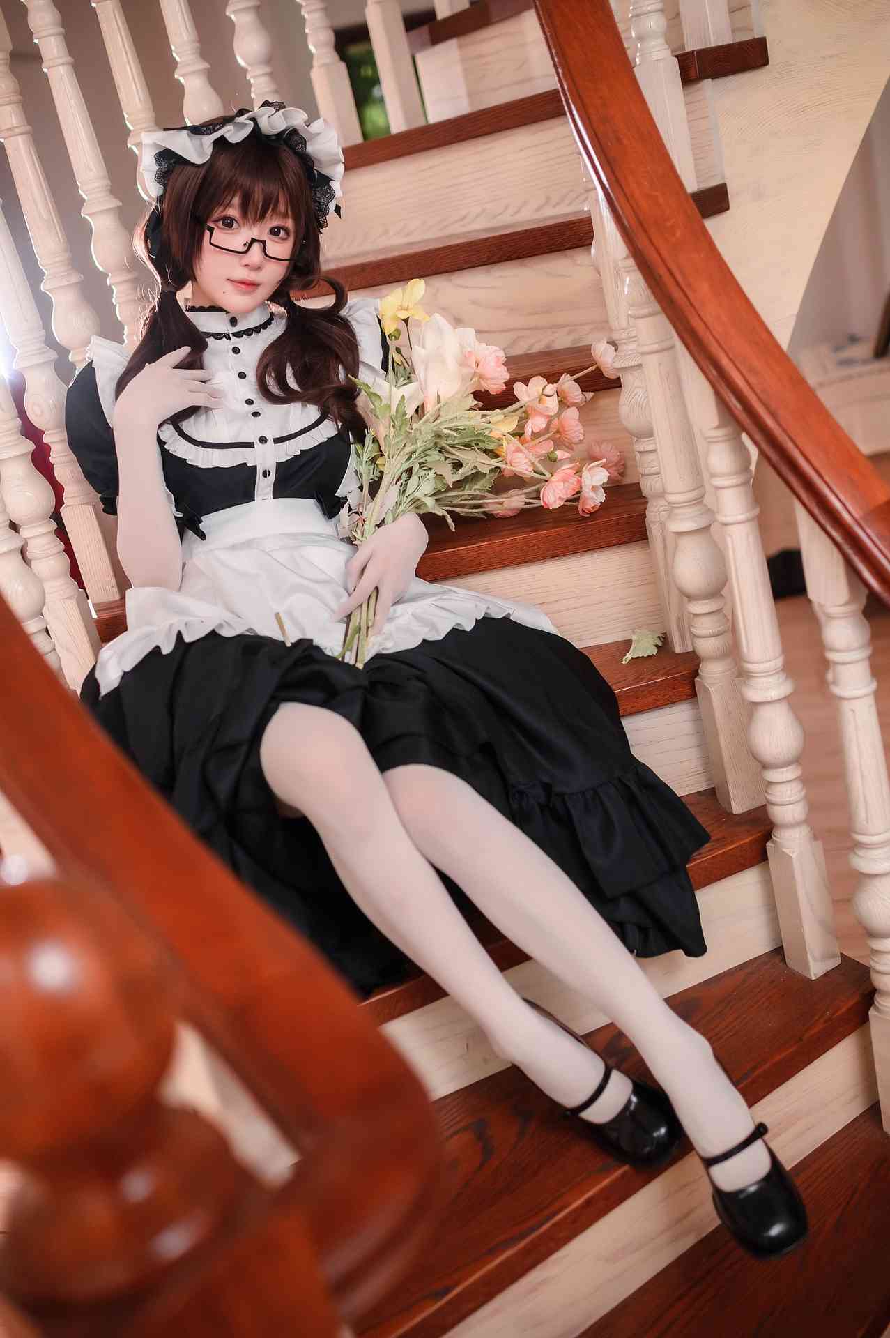 阿包也是兔娘传统长裙女仆