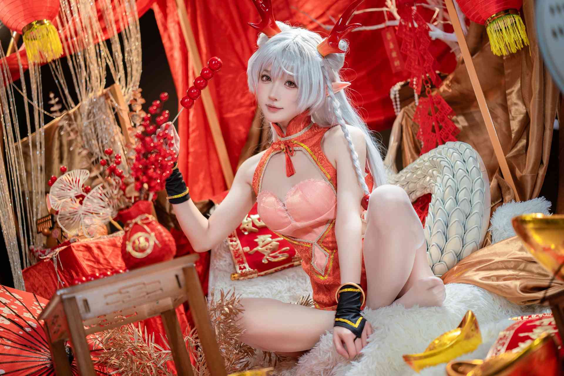 NO.091阿包也是兔娘新春贺图44P-可宝主