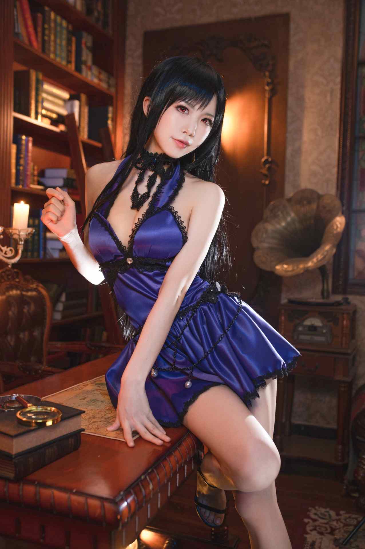 水淼aqua蒂法旗袍和礼服