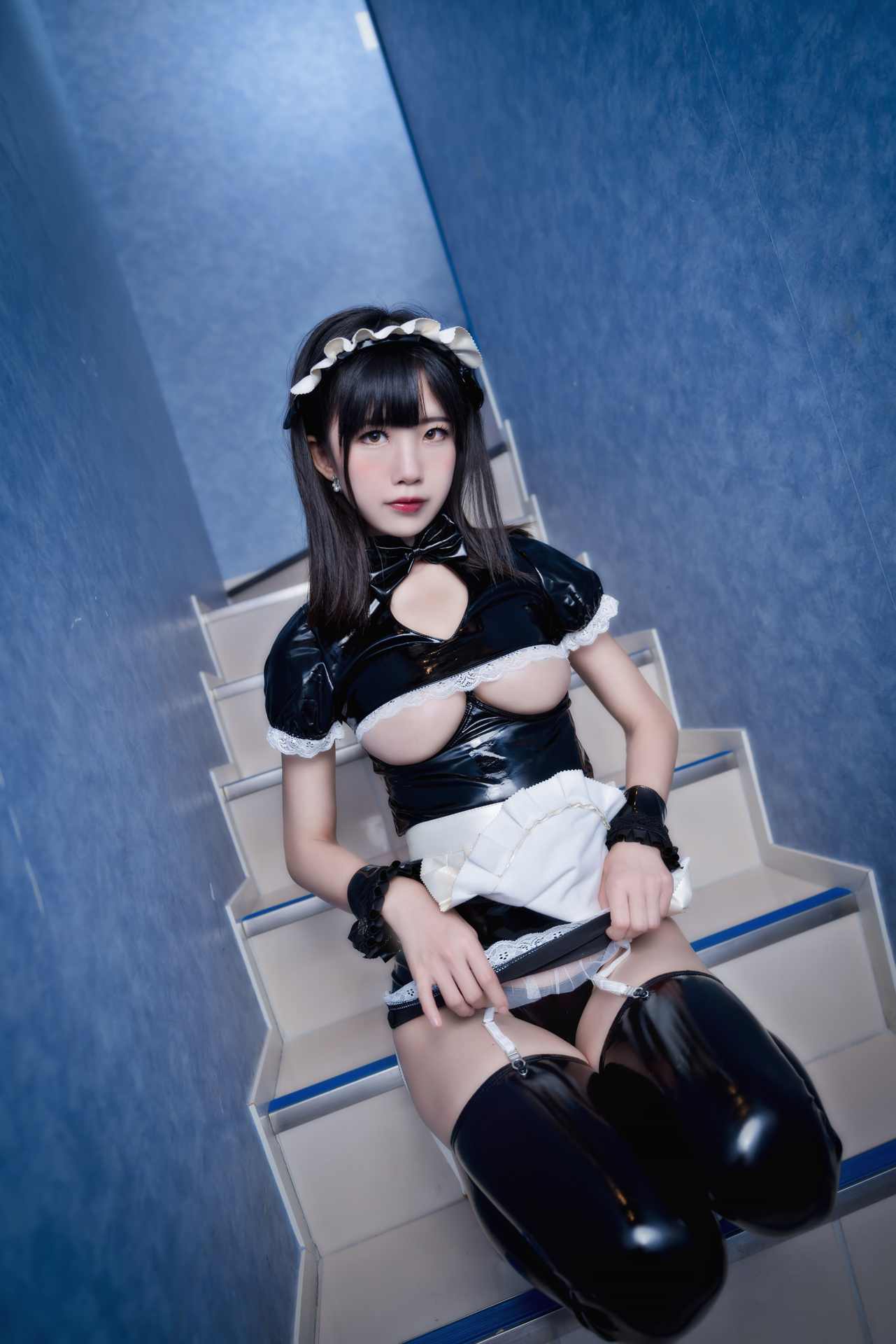 NO.033水淼aqua漆皮女仆魅惑艺术写真【33P】-可宝主