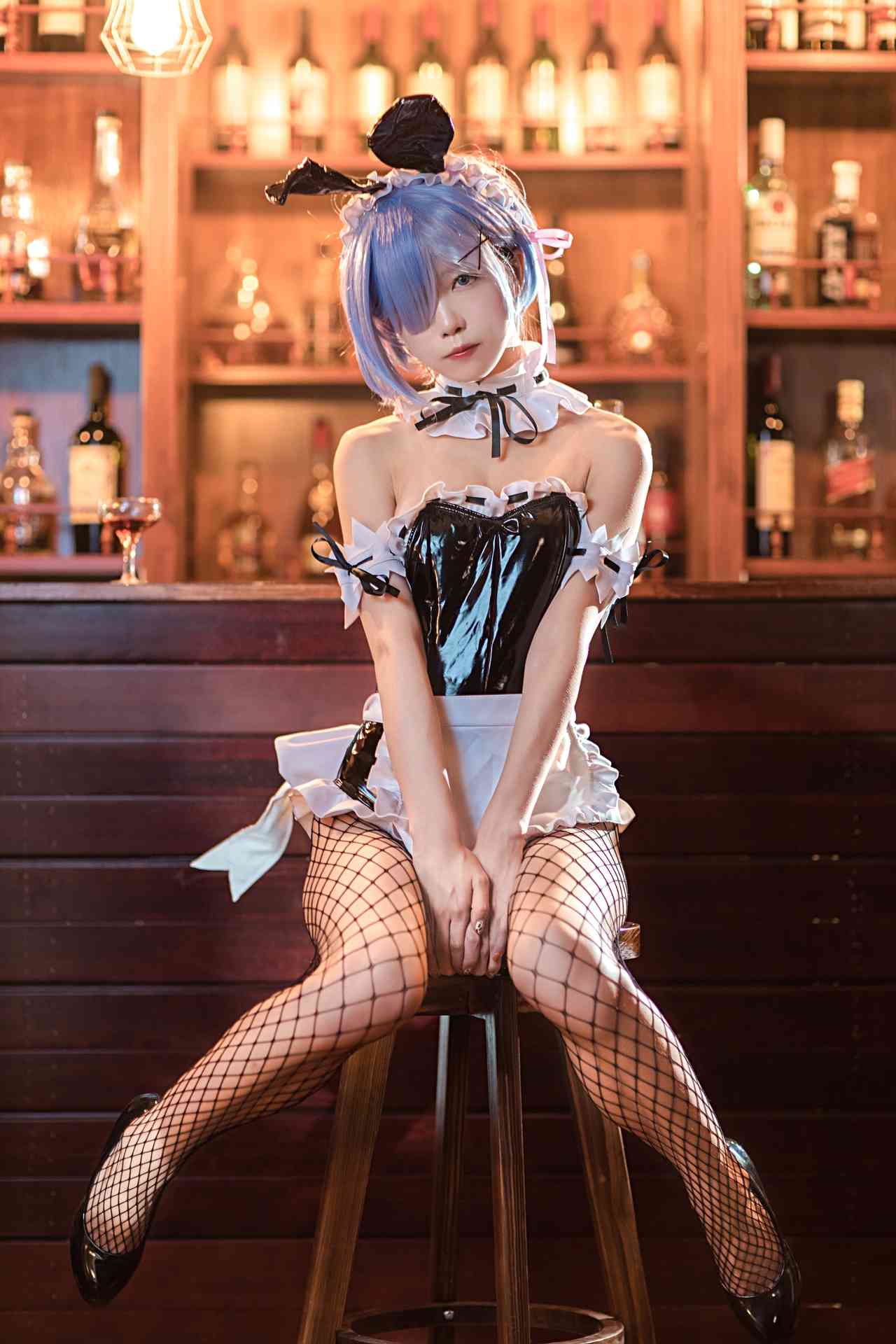 水淼aqua蕾姆 兔女郎