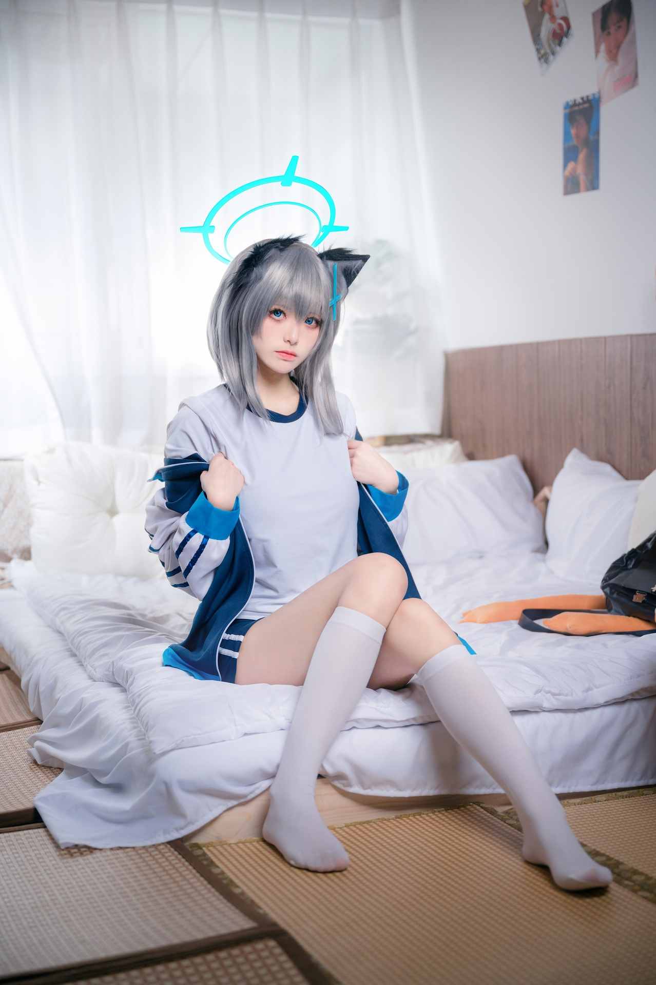 NO.001九柒喵体操服白子美妙摄影作品【17P】-玩图志