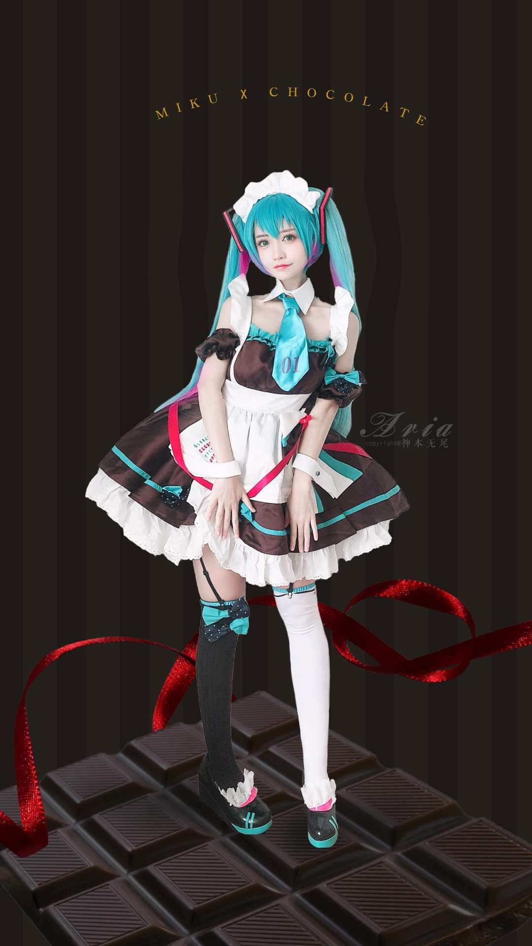 神本无尾初音未来 巧克力女仆