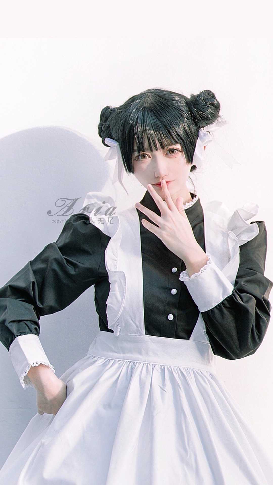 神本无尾小恶魔型的可爱女仆